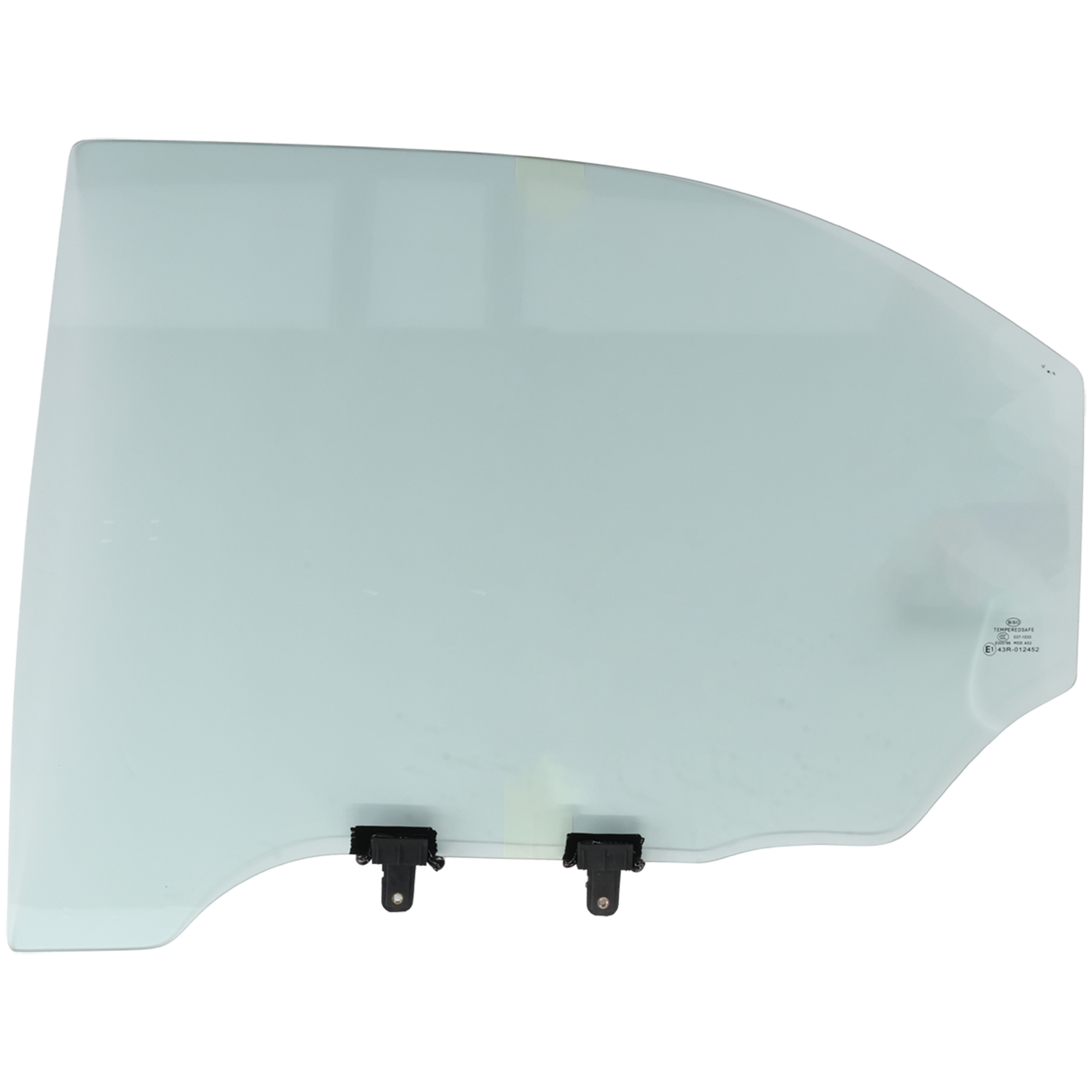 AM KIA OPTIMA 01-06 HYUNDAI SONATA 99-05 REAR DOOR GLASS LH Green Tint w Clip SKU JRK48130006 OEM 8341038021
