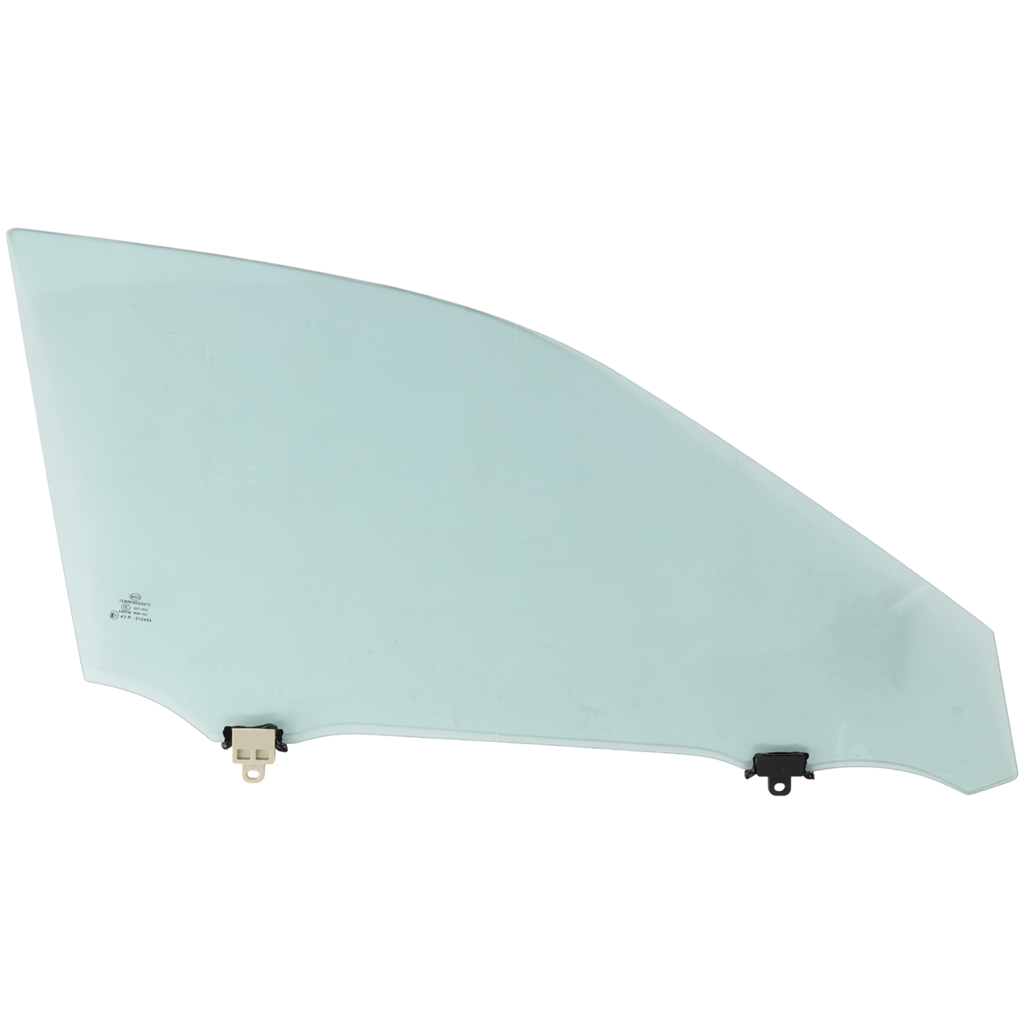 AM ES350-07-12 FRONT DOOR GLASS RH Green Tint w Solar Clip SKU JRL48010015 OEM 6810133152