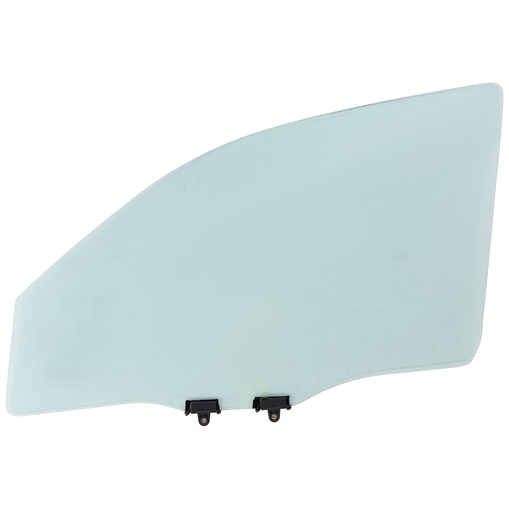 AM MITSUBISHI OUTLANDER 03-06 FRONT DOOR GLASS LH Green Tint w Clip SKU JRM48010016 OEM MR978105