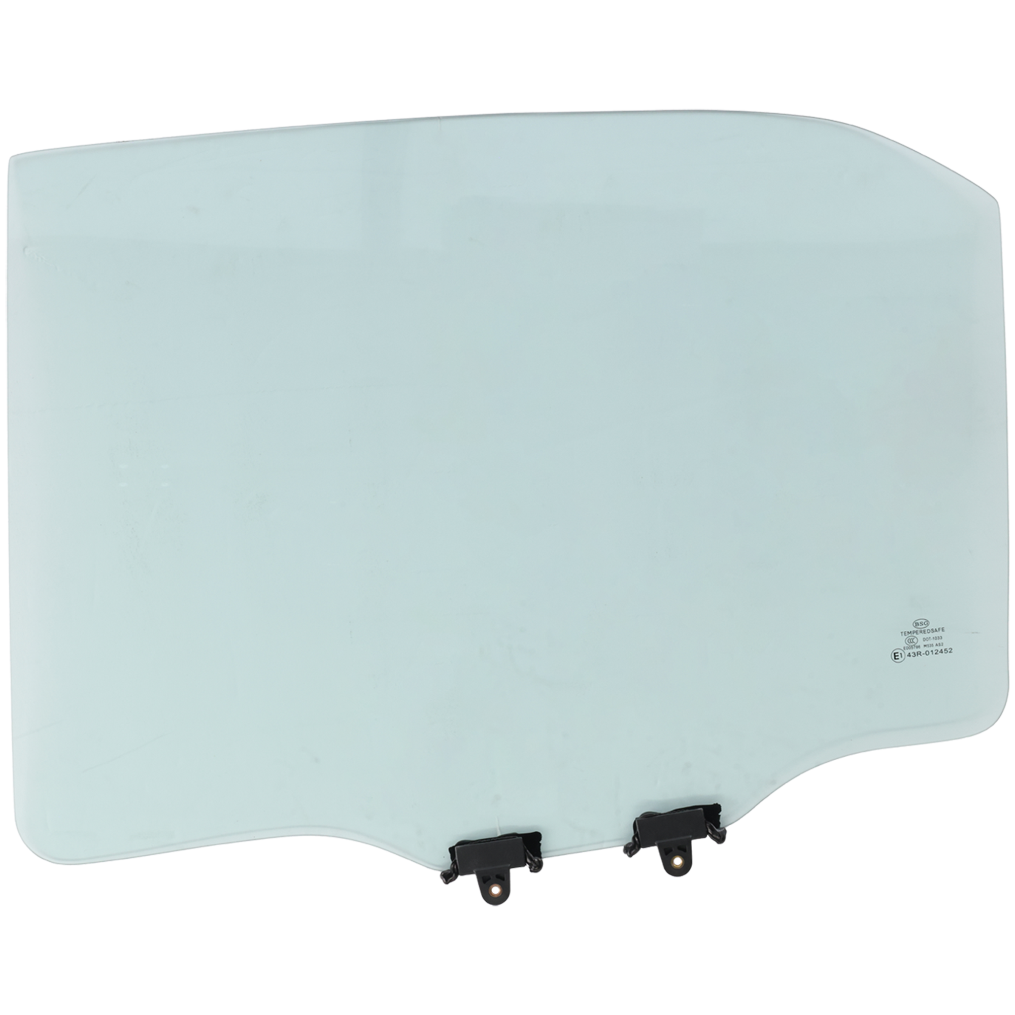 AM MITSUBISHI LANCER 02-07 REAR DOOR GLASS LH Green Tint w Clip Includes Evolution Model Sedan SKU JRM48130006 OEM MR525741