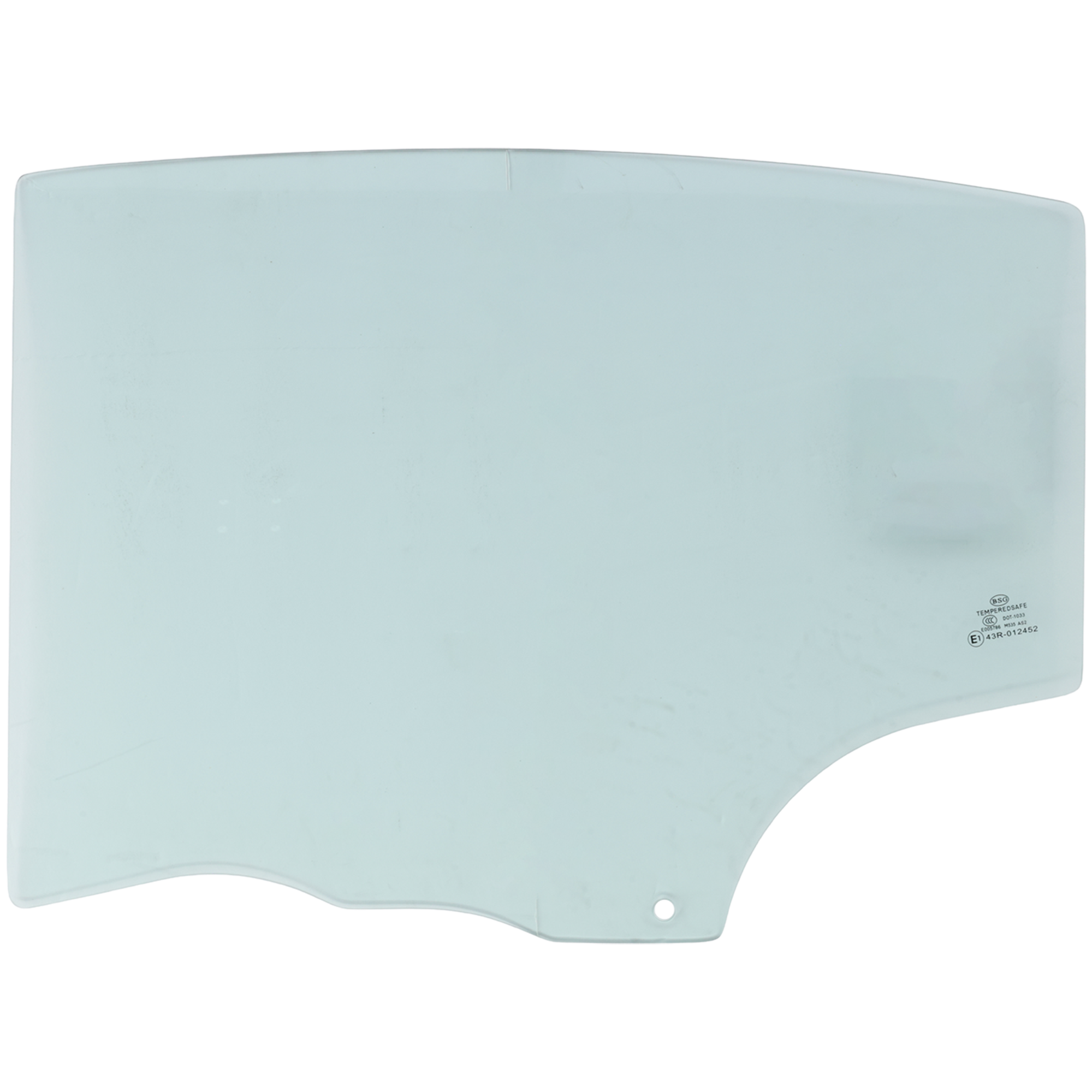 AM MAZDA 3-04-09 REAR DOOR GLASS LH Green Tint Type 1-08-09 Type 2 SKU JRM48130014 OEM BAN673511 BN8V73511A