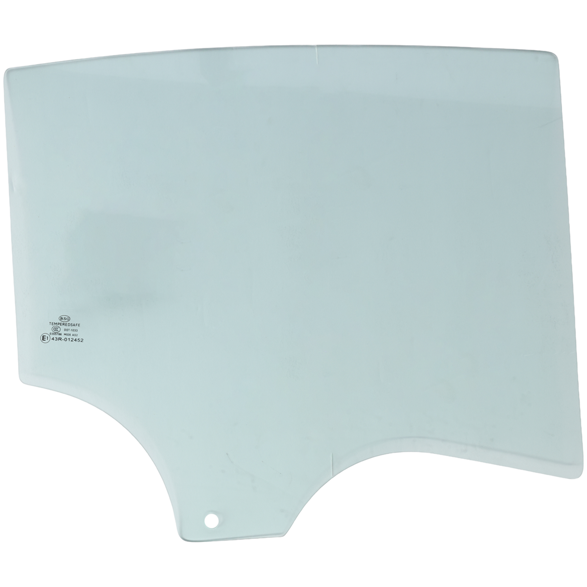 AM MAZDA 3-10-13 REAR DOOR GLASS RH Green Tint Sedan SKU JRM48130023 OEM BBM672511A