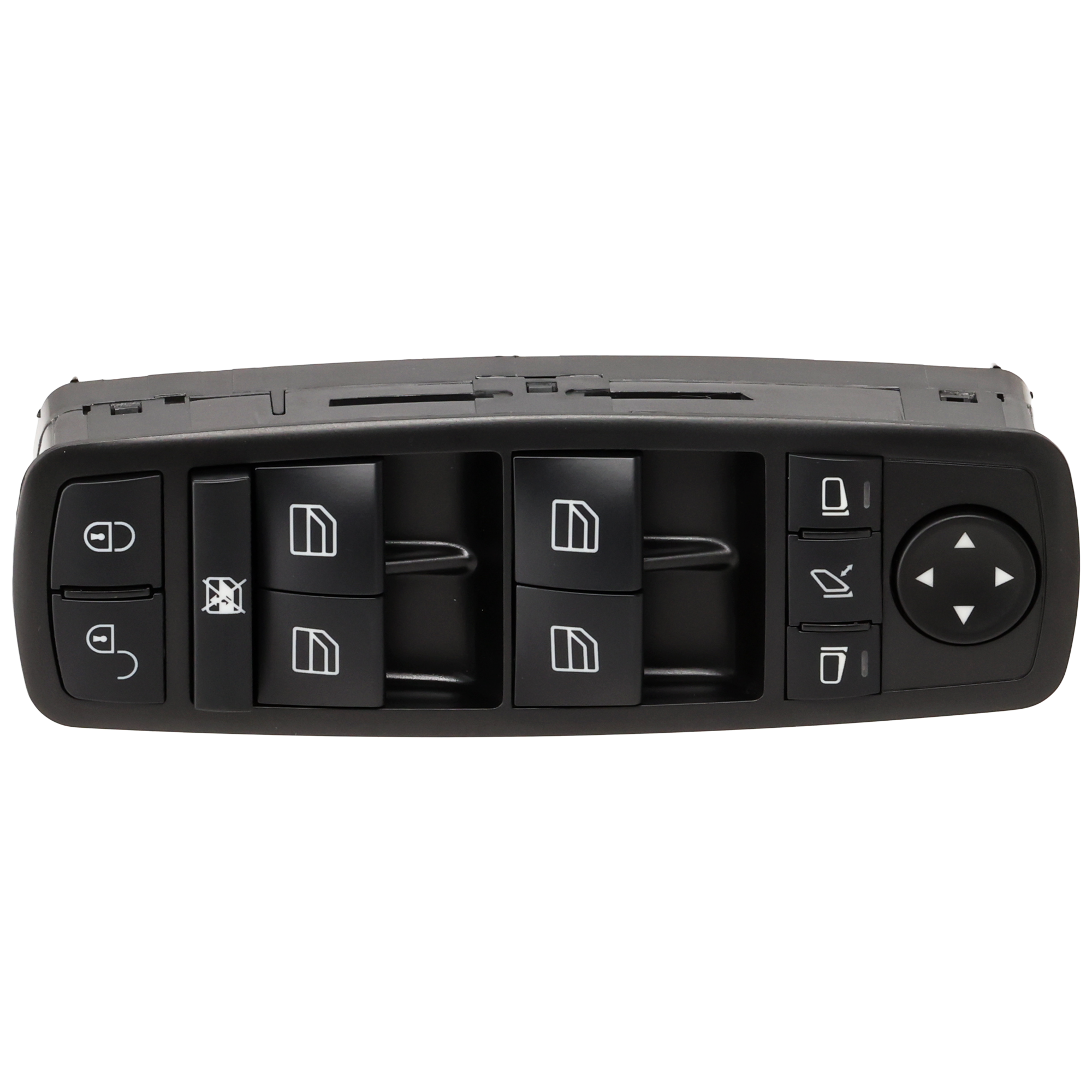 AM B200-06-11 FRONT WINDOW SWITCH LH Black Plastic SKU JRM50520021 OEM A1698206710