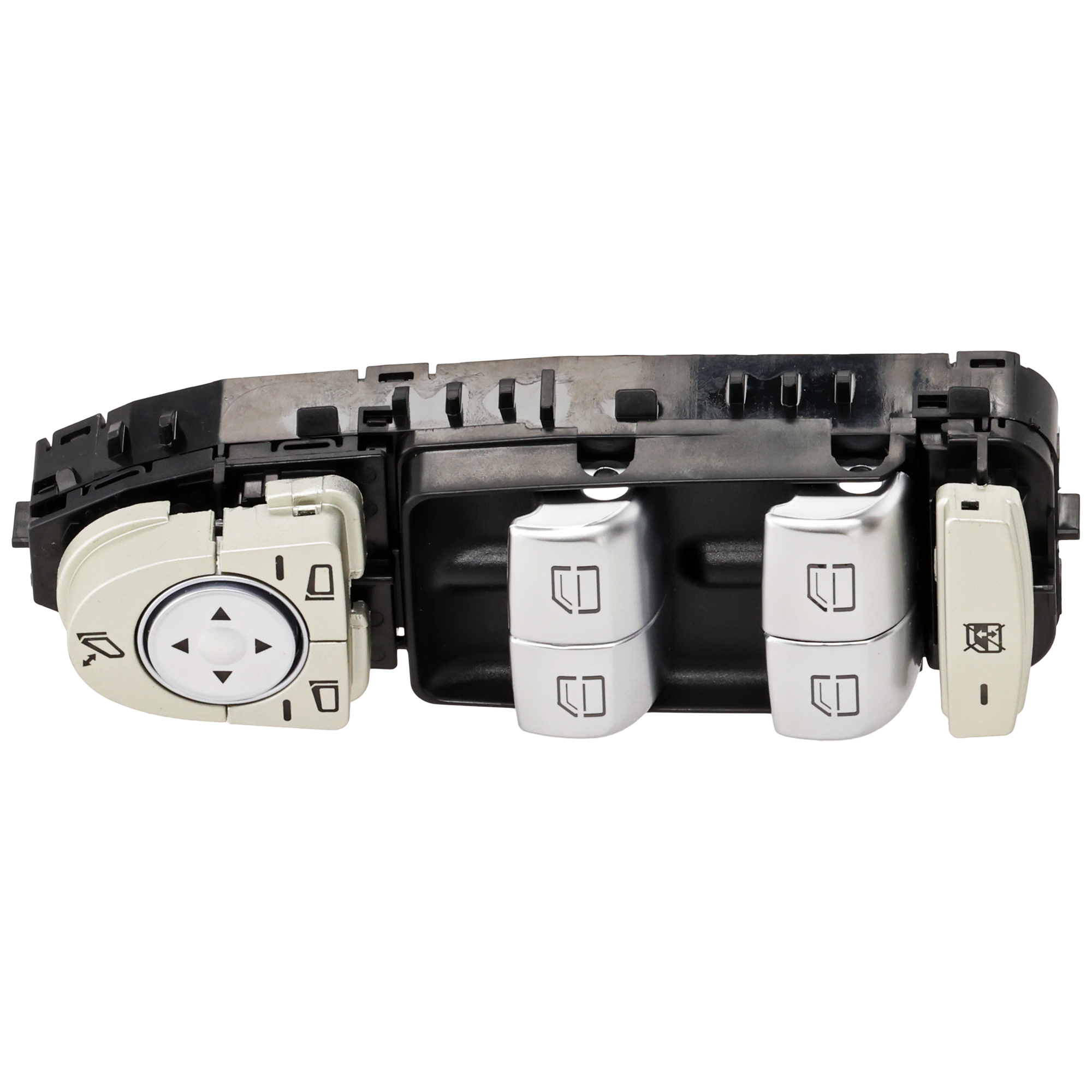 AM C300 C63 AMG S 15-17 FRONT WINDOW SWITCH RH=LH Black Plastic SKU JRM50520025 OEM 2059056811