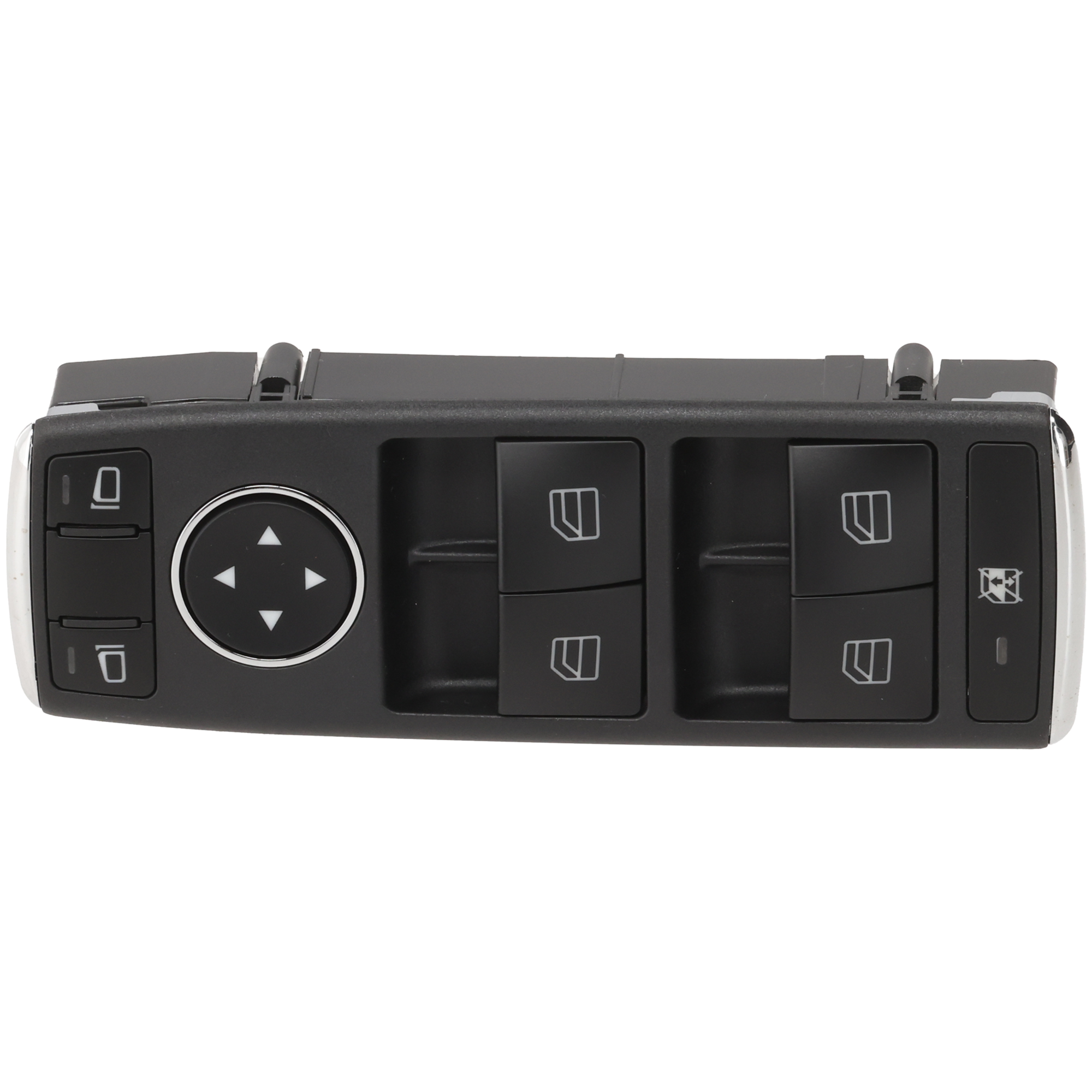 AM GLK350-10-15 E350-11-14 FRONT OR REAR WINDOW SWITCH LH Black Plastic SKU JRM50520030 OEM A2049055302