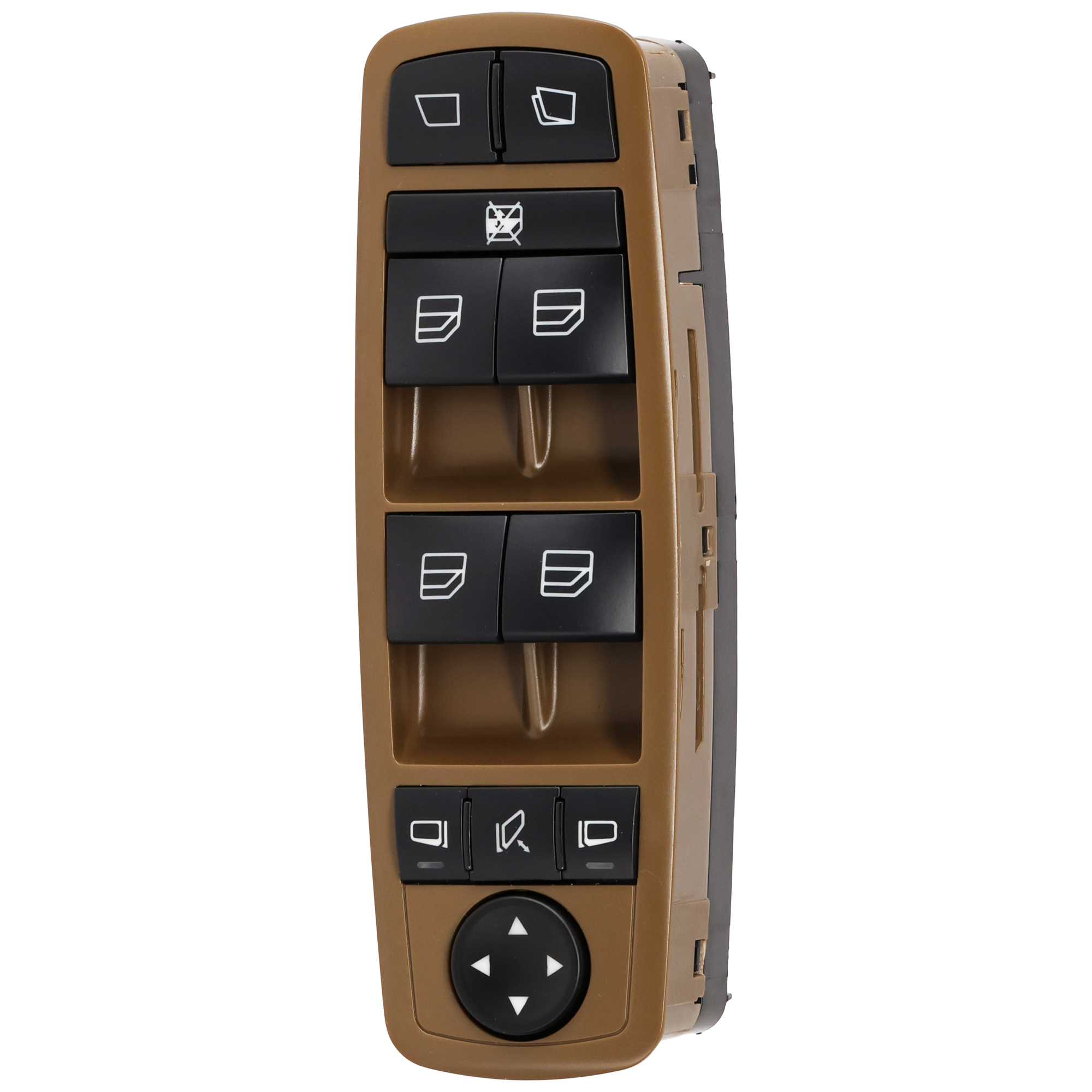 AM GL320-07-09 GLS350-10-12 FRONT WINDOW SWITCH LH Power 3 Terminal Quantity Brown Plastic For Models w Power Folding Mirror and Hinge Window 2 Keys SKU JRM50520043 OEM 2518300390