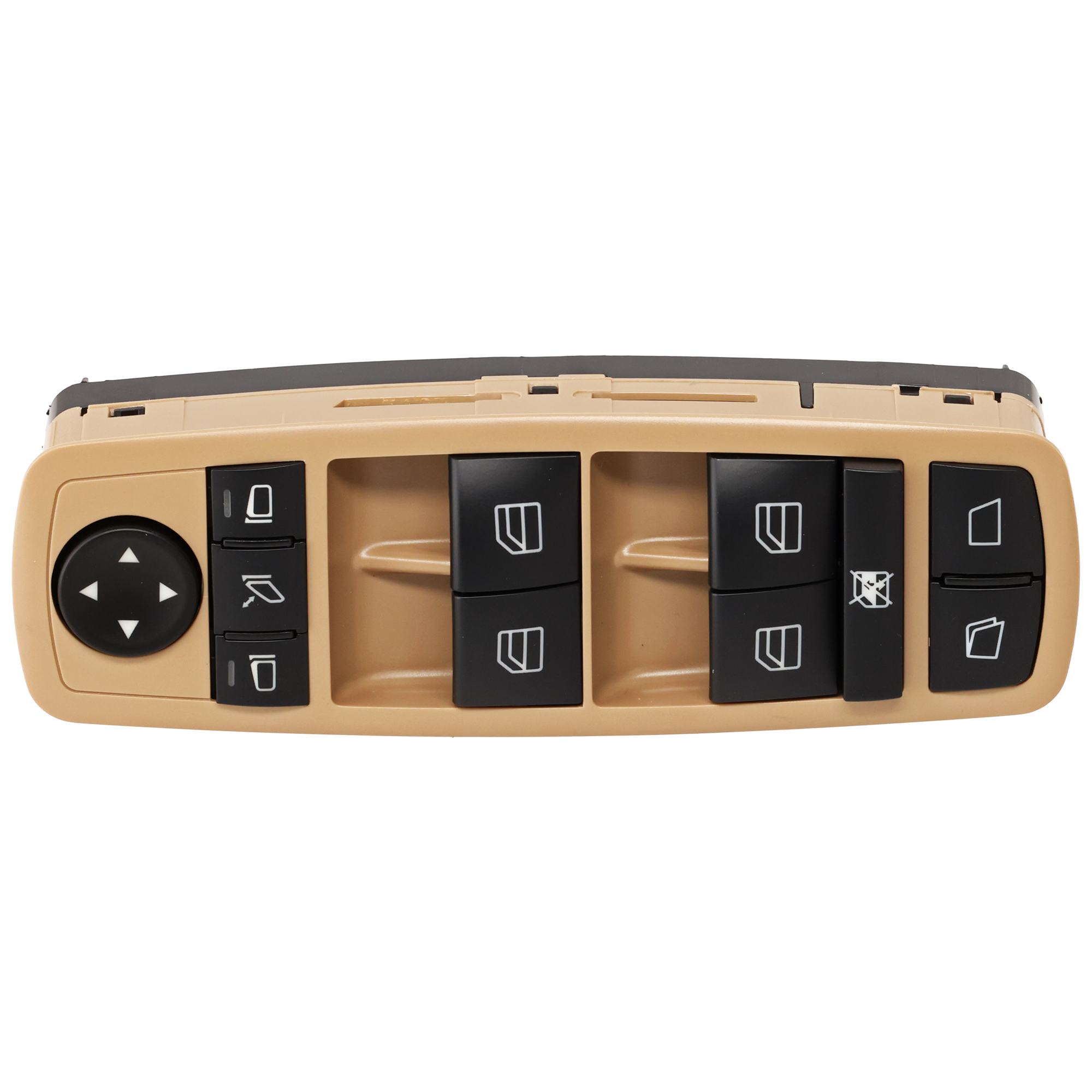 AM GL320-07-09 GLS350-10-12 FRONT WINDOW SWITCH LH Power 3 Terminal Quantity Cream Plastic For Models w Power Folding Mirror and Hinge Window 2 Keys SKU JRM50520044 OEM 2518300390