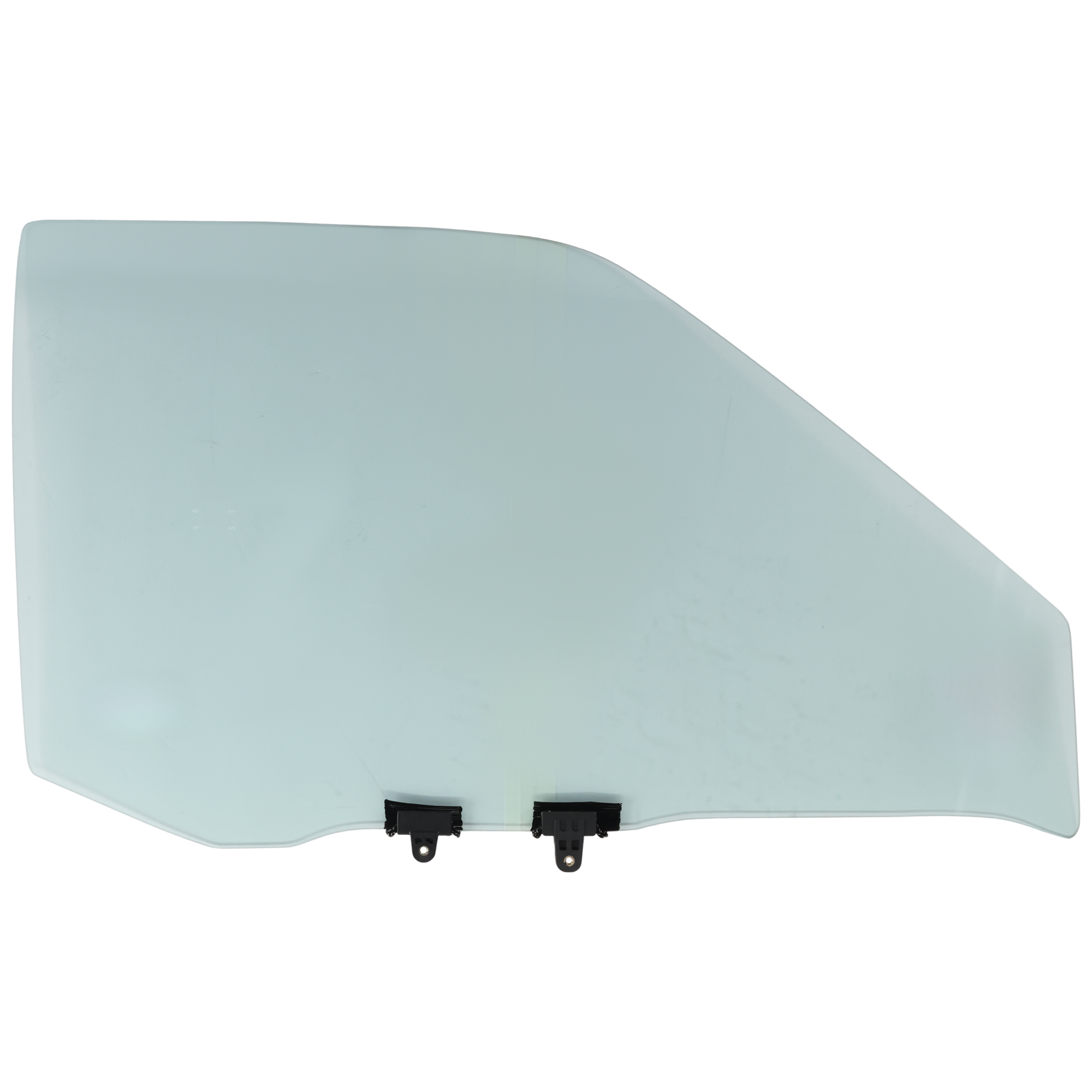AM NISSAN FRONTIER 98-01 XTERRA 00-01 FRONT DOOR GLASS RH Green Tint w Clip SKU JRN48010005 OEM 803009Z400