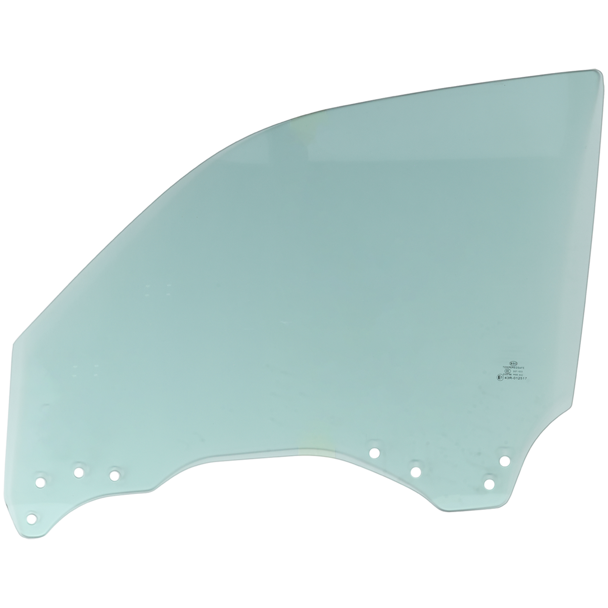 AM SUBARU FORESTER 03-08 FRONT DOOR GLASS LH Green Tint SKU JRS48010006 OEM 61011SA010