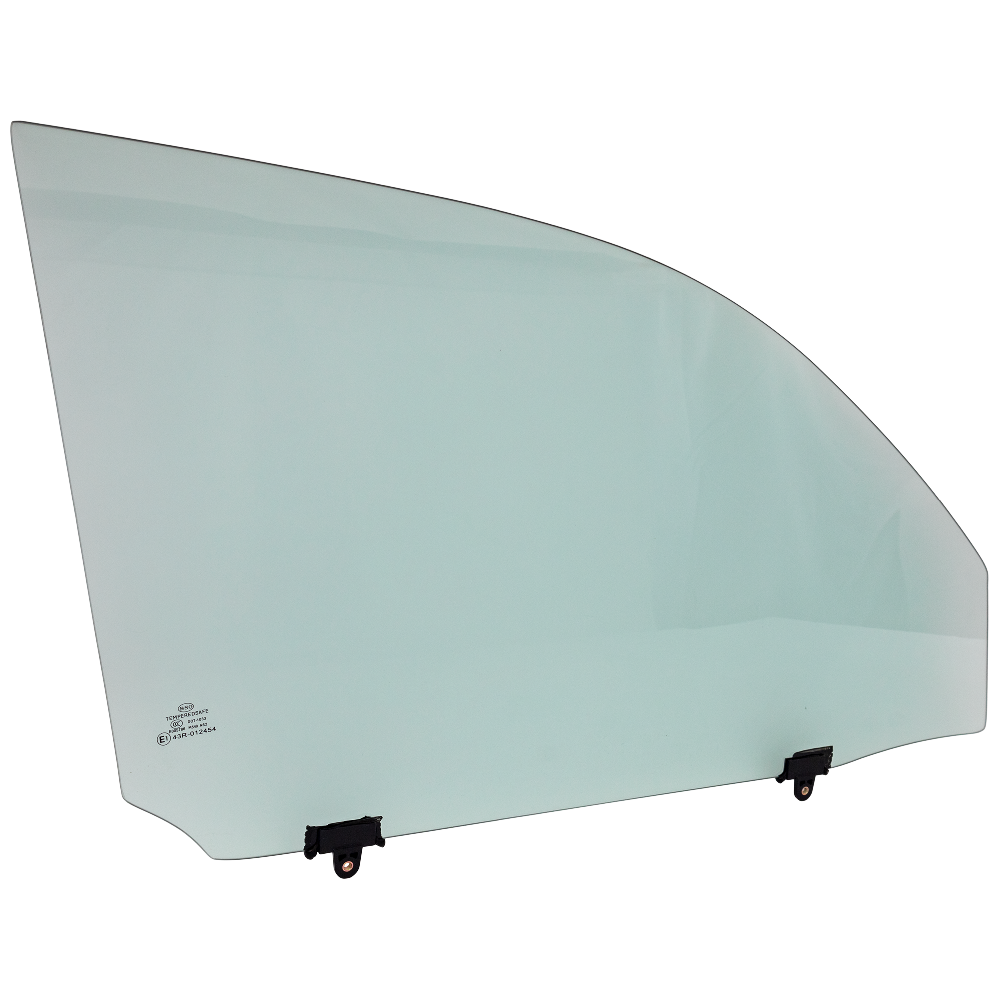 AM 4RUNNER 03-09 FRONT DOOR GLASS RH Green Tint w Solar Clip 03-05 w o Theft Deterrent SKU JRT48010011 OEM 6810135200-6810135240