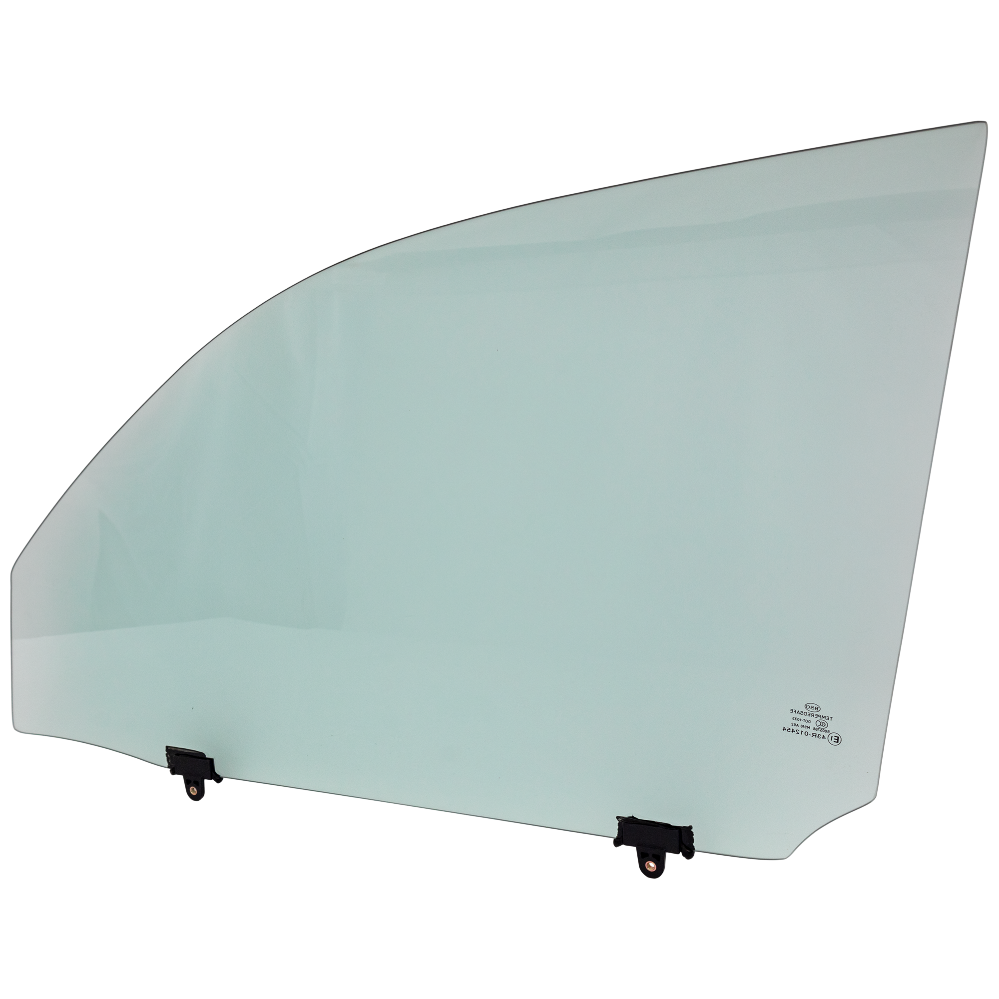 AM 4RUNNER 03-09 FRONT DOOR GLASS LH Green Tint w Solar Clip 03-05 w o Theft Deterrent SKU JRT48010012 OEM 6810235200-6810235240