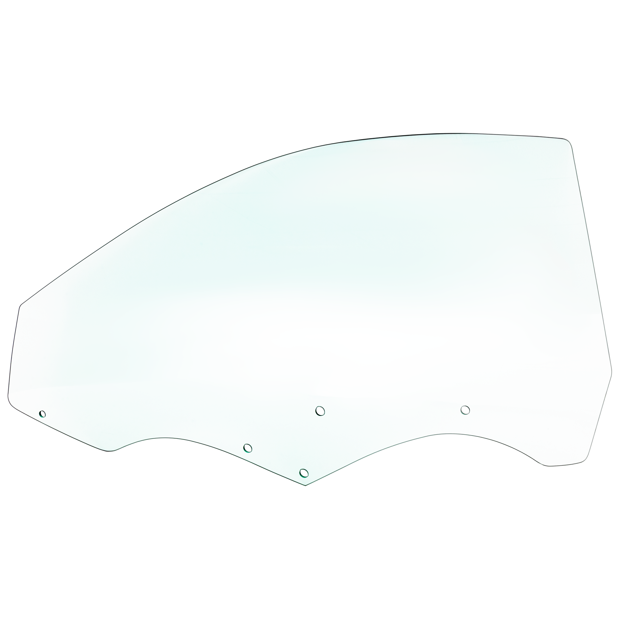 AM TOYOTA CELICA 00-05 FRONT DOOR GLASS LH Green Tint SKU JRT48010042 OEM 6810220300-6811220730