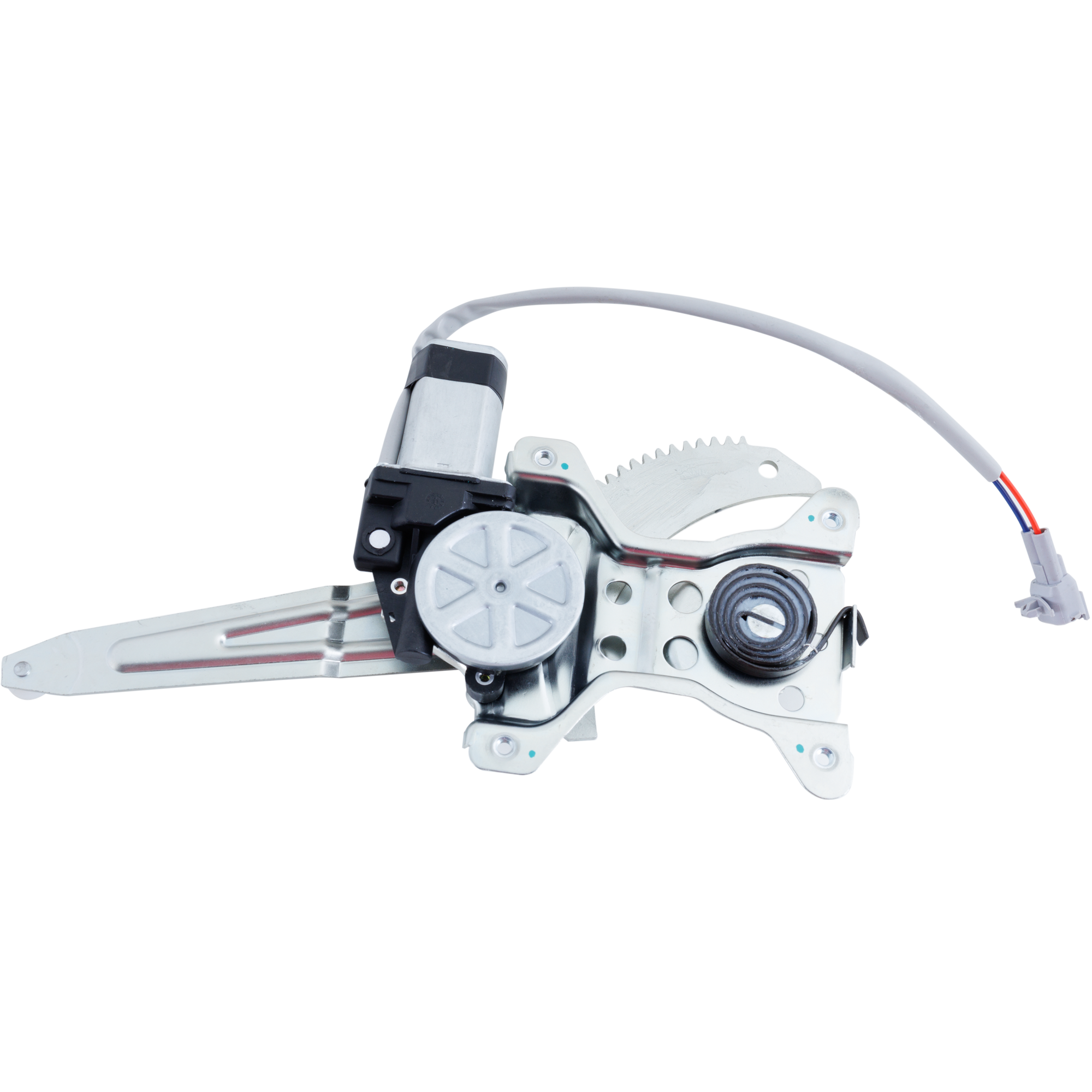 AM COROLLA 93-97 REAR WINDOW REGULATOR RH Power with Motor SKU JRT49170005 Partslink TO1551113 OEM 6980312080 PFM