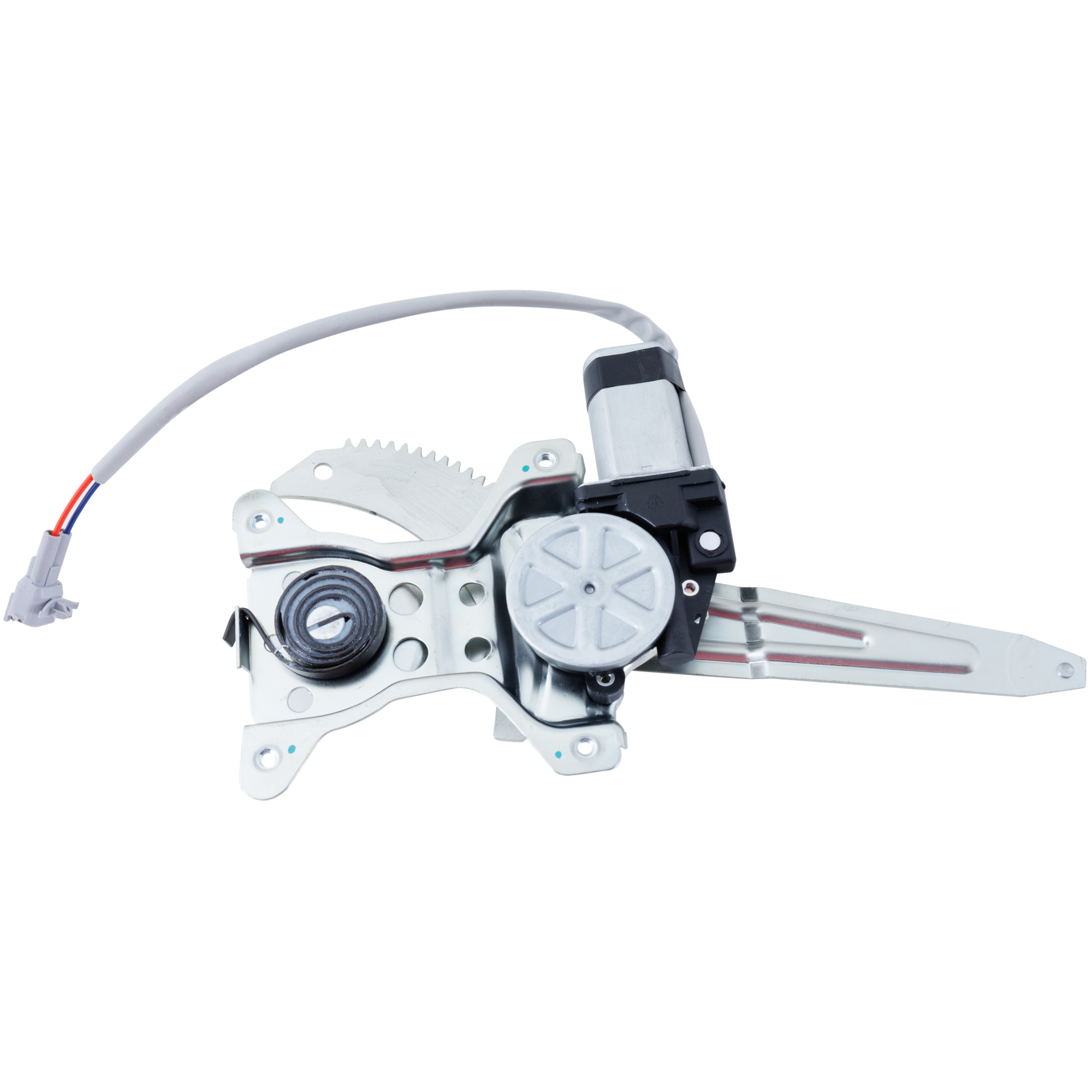 AM COROLLA 93-97 REAR WINDOW REGULATOR LH Power with Motor SKU JRT49170006 Partslink TO1550113 OEM 6980412080 PFM