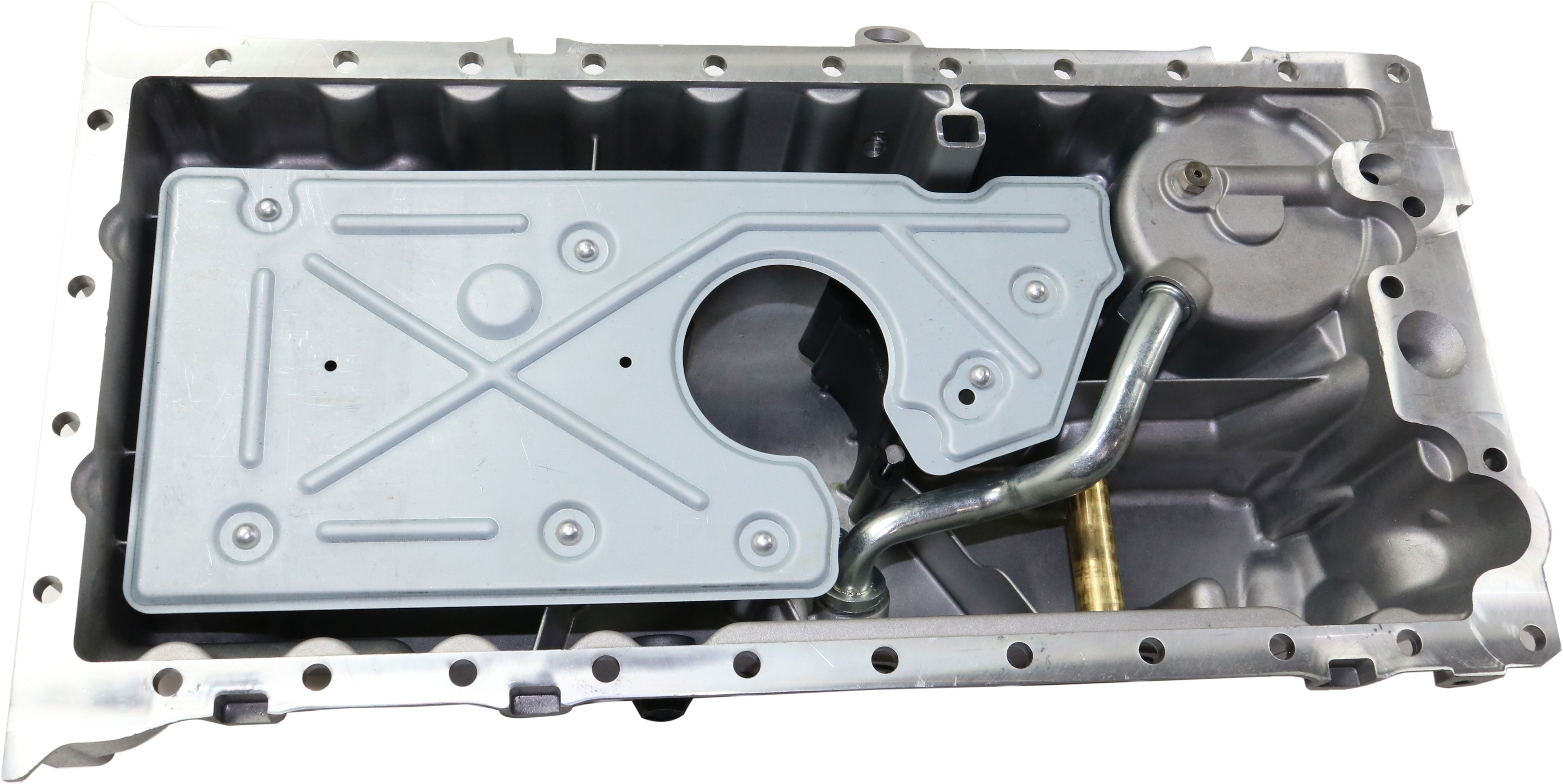 AM V70-01-07 S60-01-09 ENGINE OIL PAN Turbocharged engine with Oil Level Sensor SKU JRV31130003 OEM 30777699