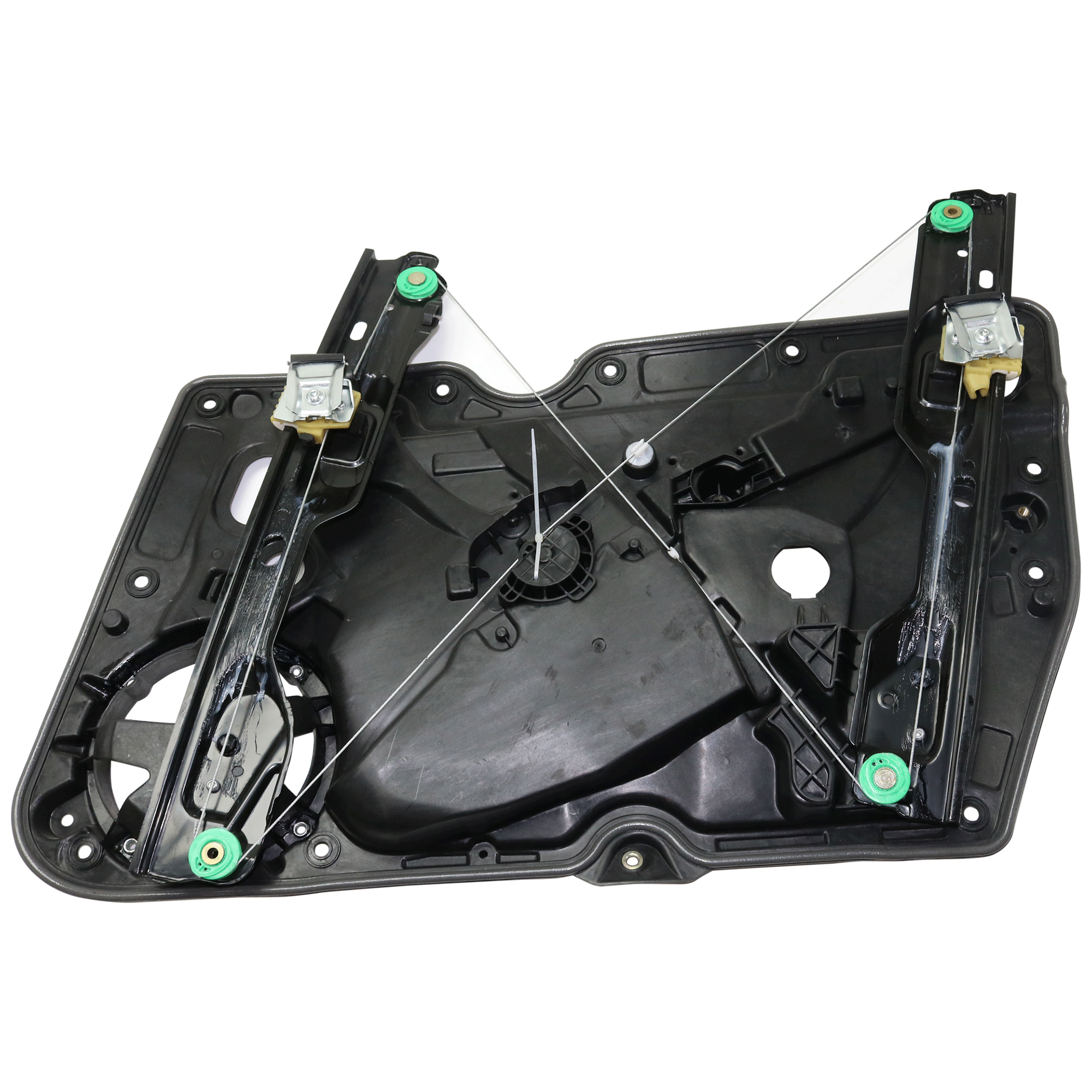 AM GOLF GTI 10-14 FRONT WINDOW REGULATOR LH Carrier Module Power w o Motor w Panel Hatchback SKU JRV46290008 OEM 5K0837461D
