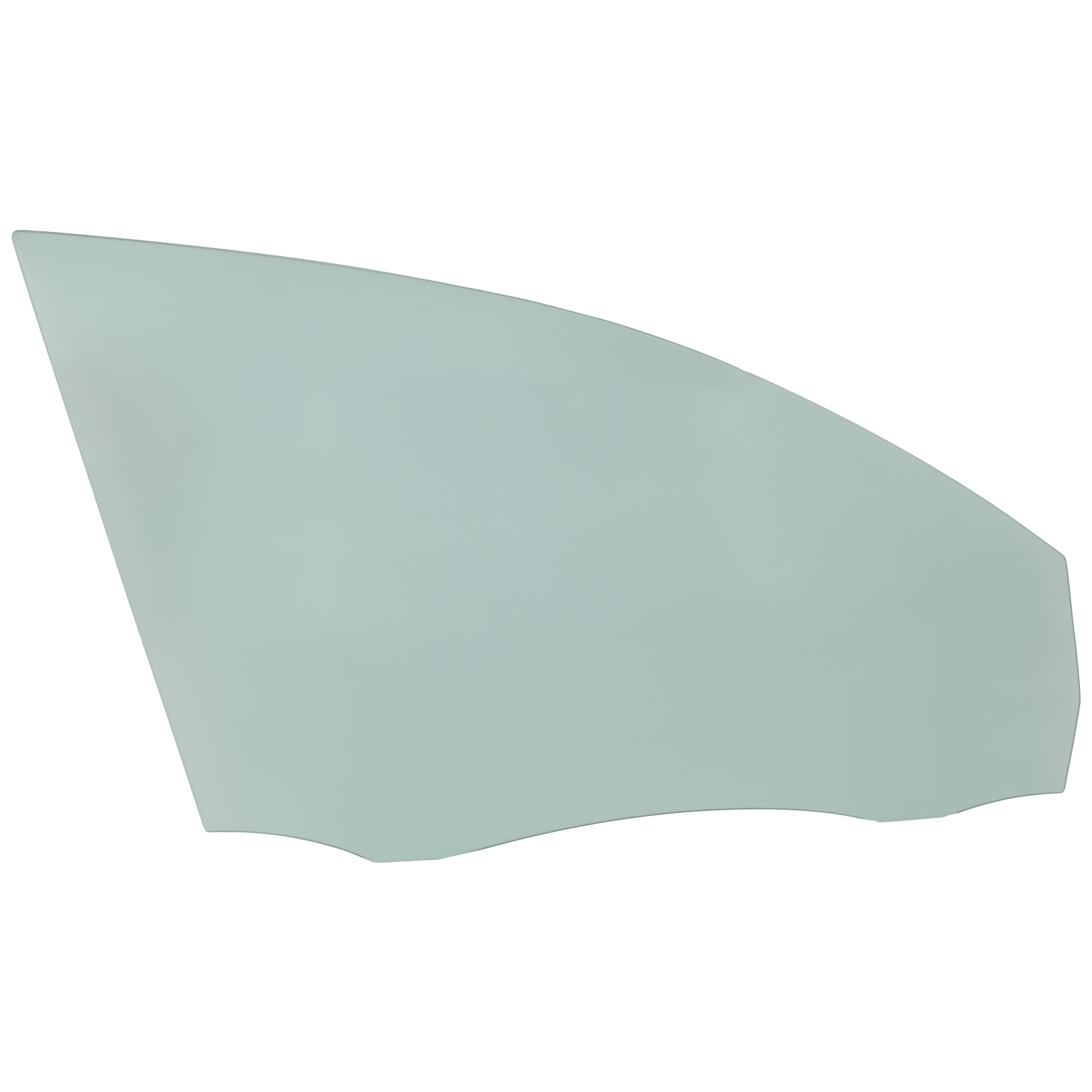 AM VOLKSWAGEN GOLF GTI 10-14 FRONT DOOR GLASS RH Green Tint w Solar 4 Door Hatchback SKU JRV48010007 OEM 5K4845202B