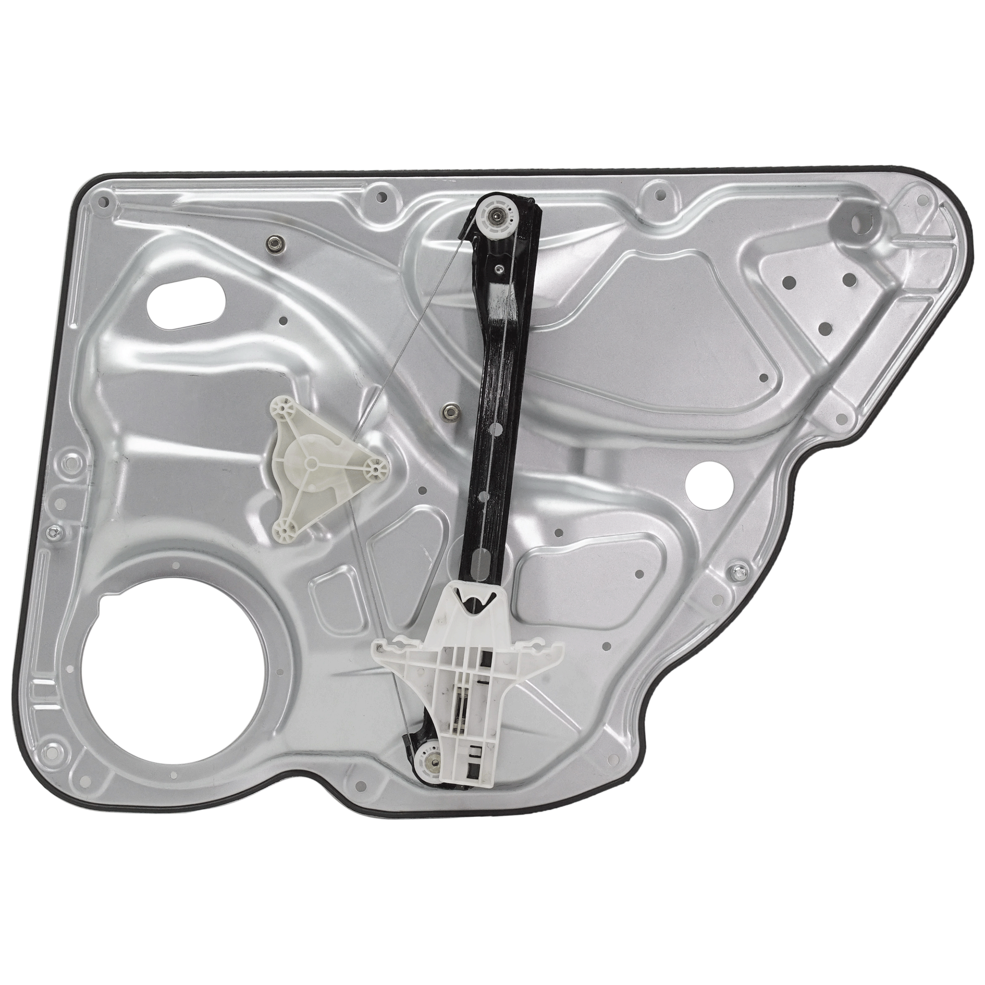 AM PASSAT 06-09 REAR WINDOW REGULATOR LH Power w o Motor and Panel SKU JRV49170002 OEM 3C5839461G