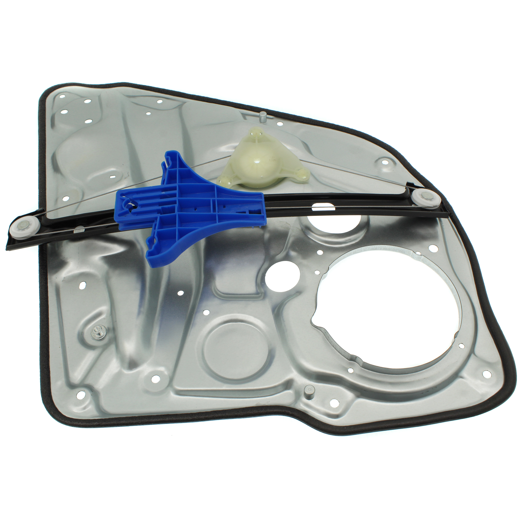 AM JETTA 99-05 REAR WINDOW REGULATOR LH Power w o Motor w Panel 4th Gen SKU JRV49170004 Partslink VW1550105 OEM 1J5839461A