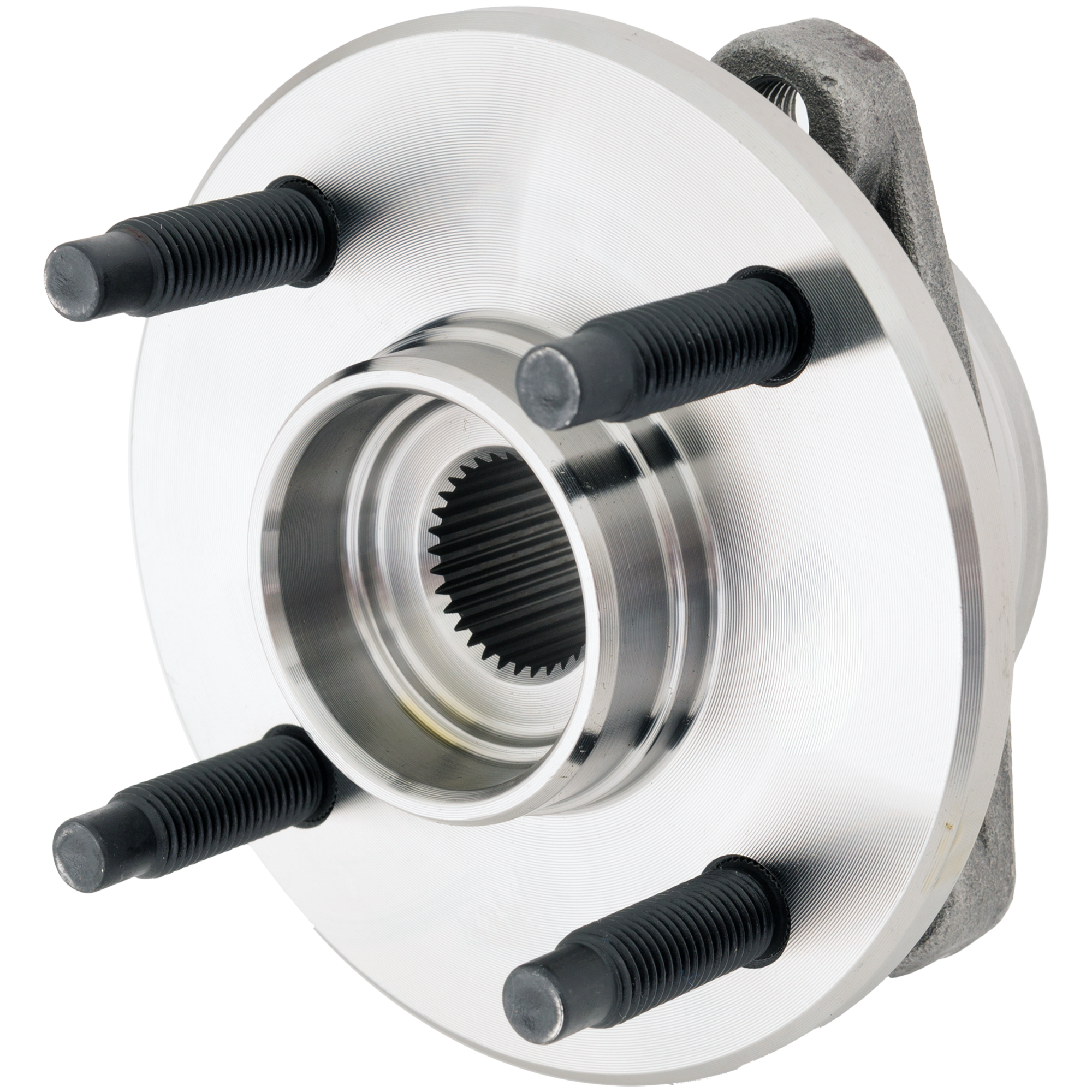 AM ION 03-07 FRONT HUB ASSEMBLY RH=LH 4 Studs 4 x 3.94 in. Bolt Pattern 33 Spline Ball Bearing Type Driven SKU JS283704 OEM 22701520
