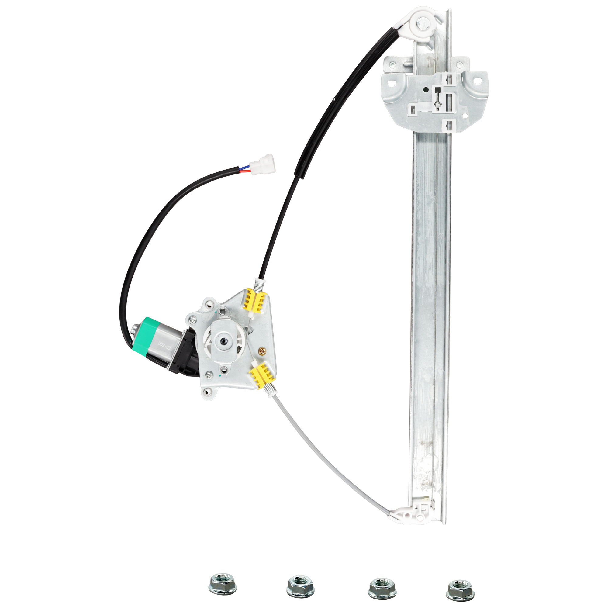 AM SIDEKICK 91-98 FRONT WINDOW REGULATOR LH Power w Motor 4 Door SKU JS462916 Partslink SZ1350103 OEM 8340257B00