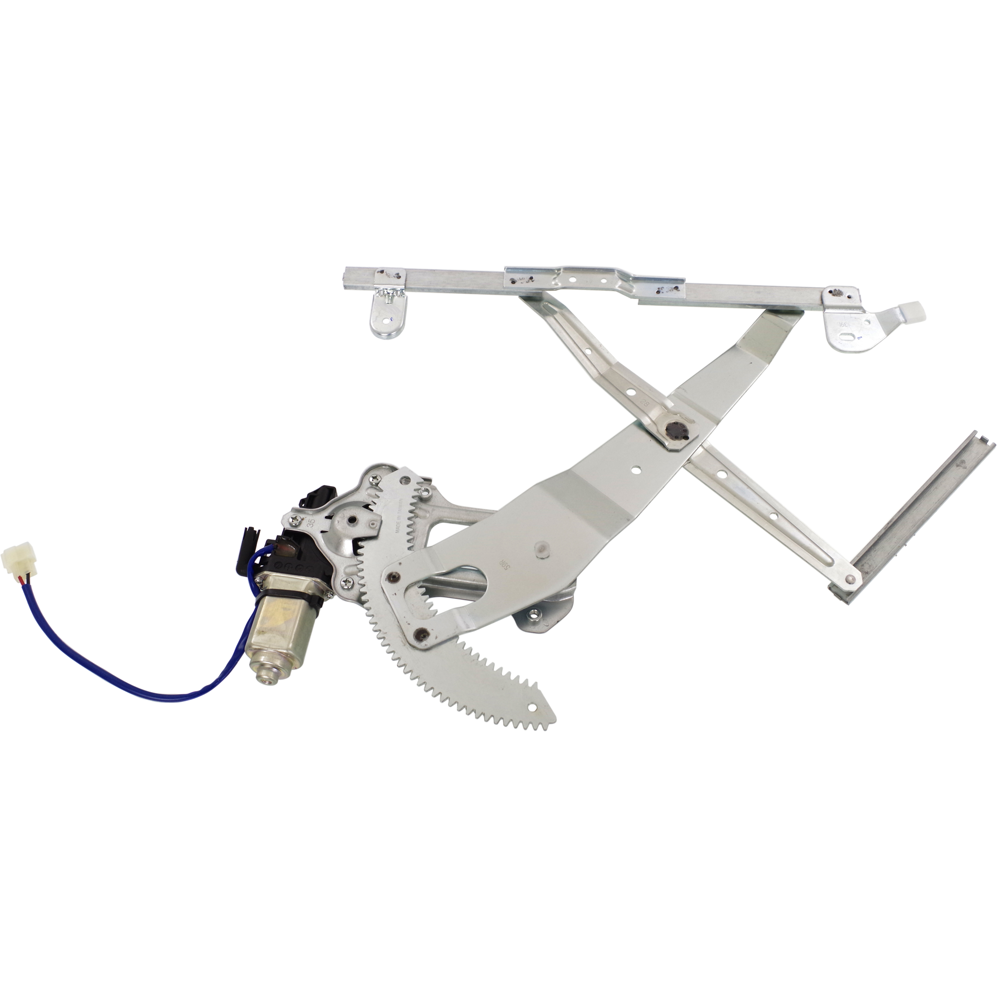 AM IMPREZA OUTBACK 02-07 FRONT WINDOW REGULATOR RH Power w Motor Sedan SKU JS462919 Partslink SU1351114 OEM 61222FE021 PFM 61222FE022 PFM