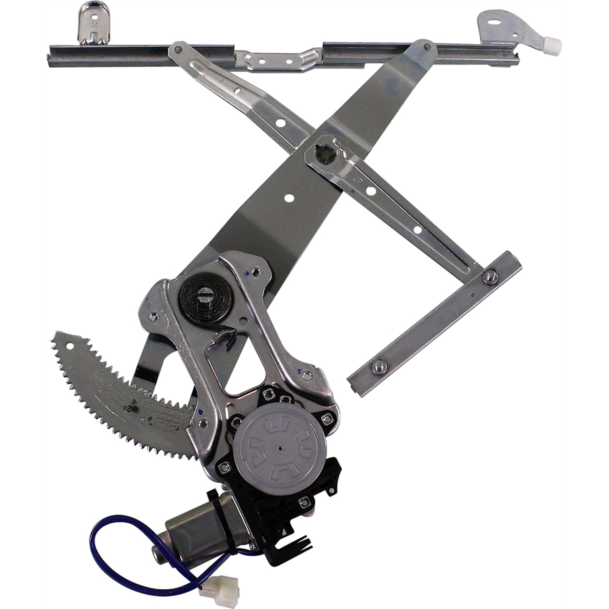 AM IMPREZA 02-07 FRONT WINDOW REGULATOR RH Power w Motor Wagon SKU JS462921 Partslink SU1351115 OEM 61222FE001 PFM 61222FE002 PFM