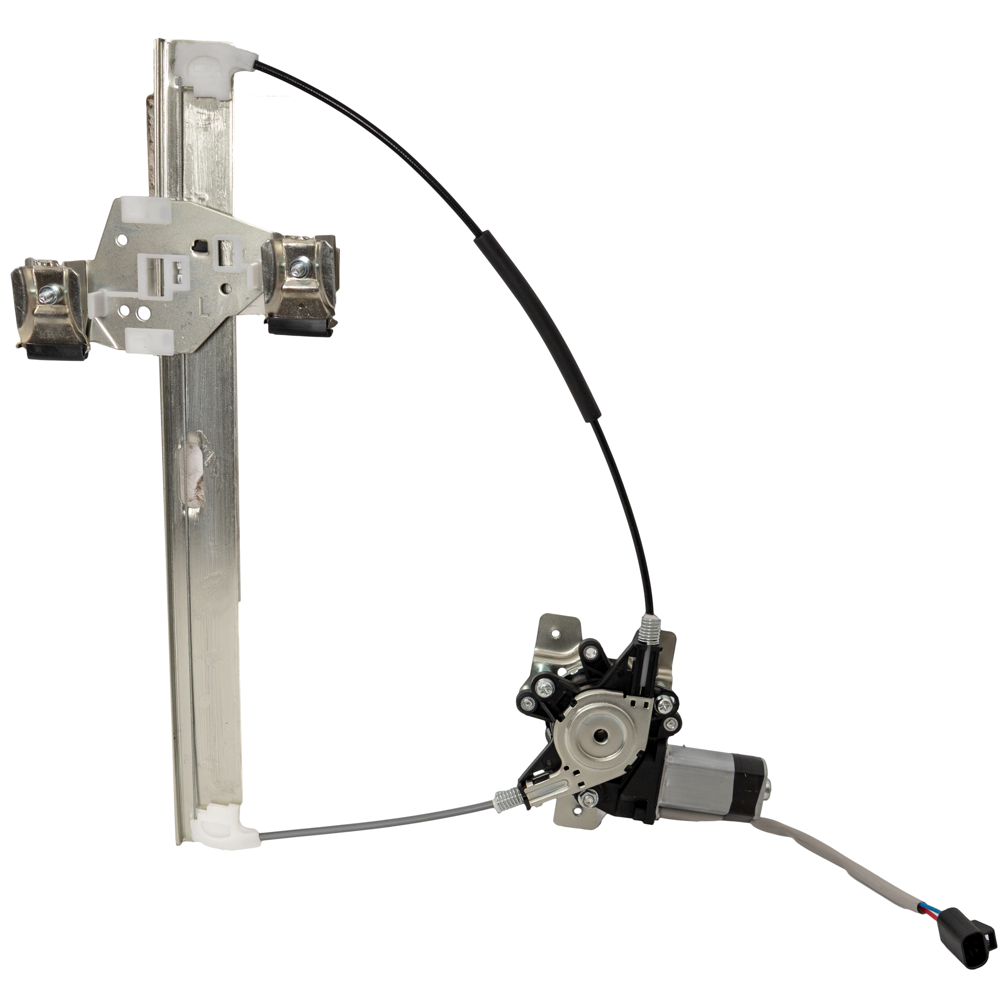 AM IMPREZA 02-07 FRONT WINDOW REGULATOR LH Power w Motor Wagon SKU JS462922 Partslink SU1350115 OEM 61222FE011 PFM 61222FE012 PFM