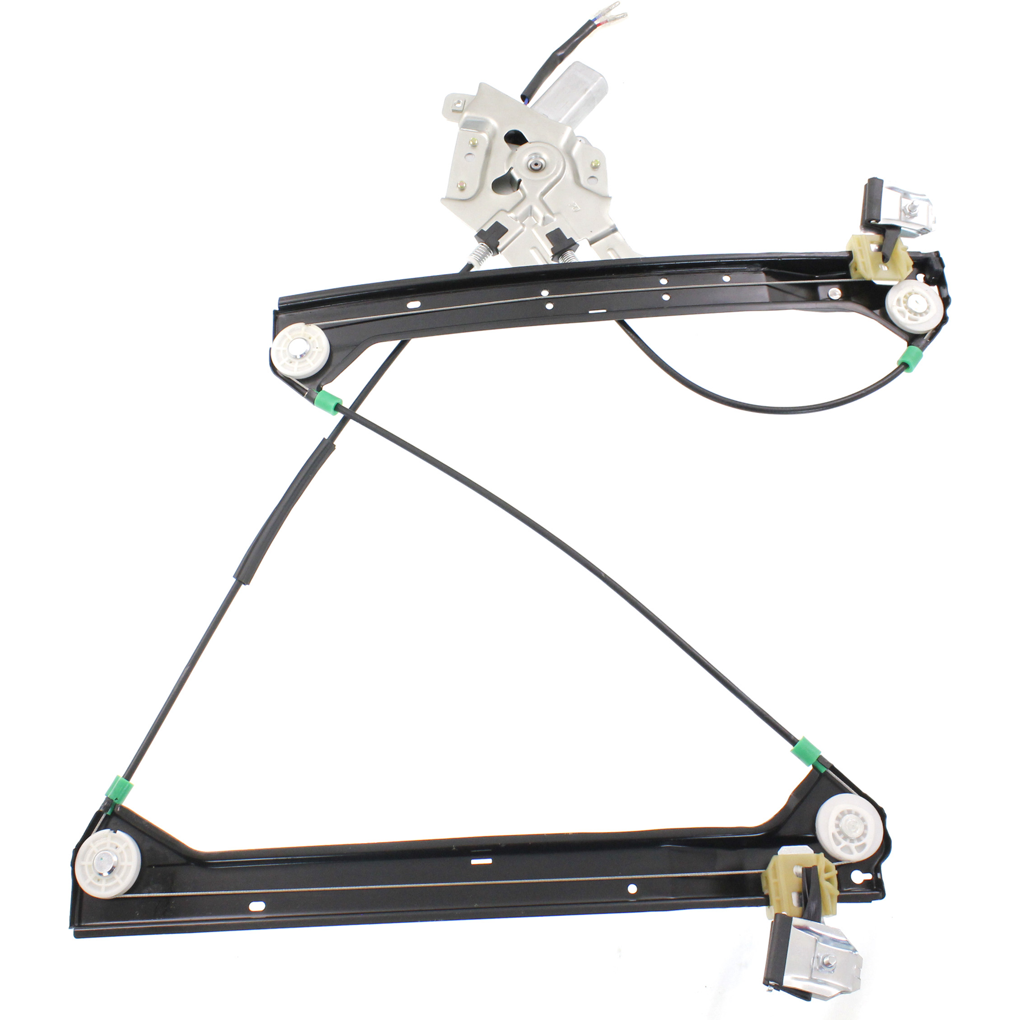 AM SAAB 9-3-03-07 FRONT WINDOW REGULATOR RH Power w Motor w o Finger Protection Sedan Wagon SKU JS462945 OEM 12755684