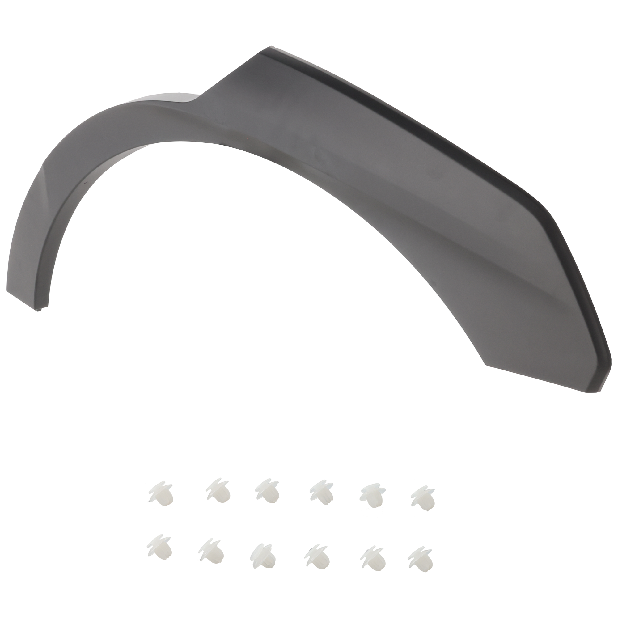 AM OUTBACK 22-24 REAR WHEEL OPENING MOLDING LH Rear Section Textured Black Wilderness Model SKU JS55390002 Partslink SU1790112 OEM 91112AN55A