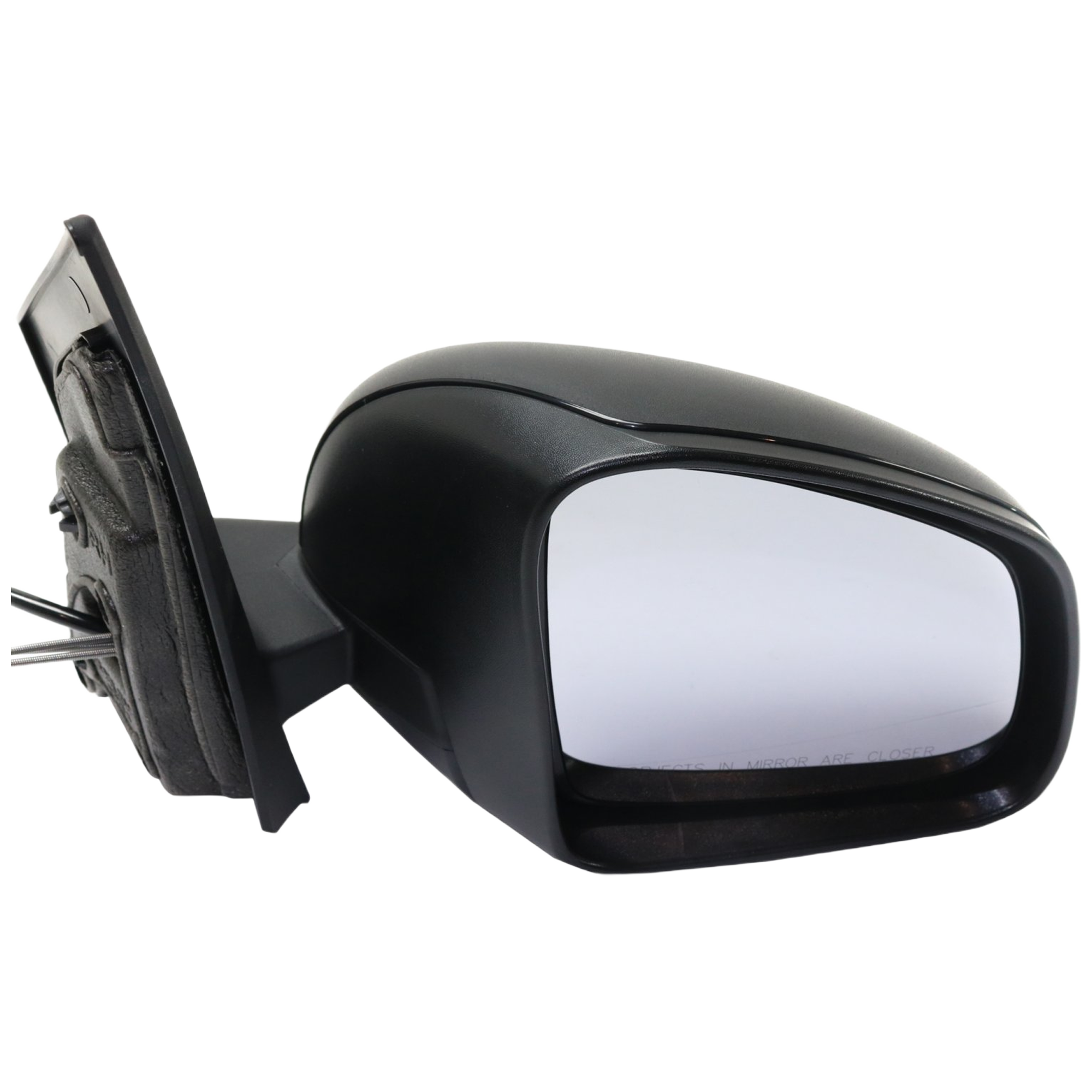 AM FORTWO 16-18 MIRROR RH Manual Adjust Manual Folding Non Heated Textured w Temp Sensor Convertible Coupe SKU JSM01R Partslink SM1321100 OEM A4538103000 PFM