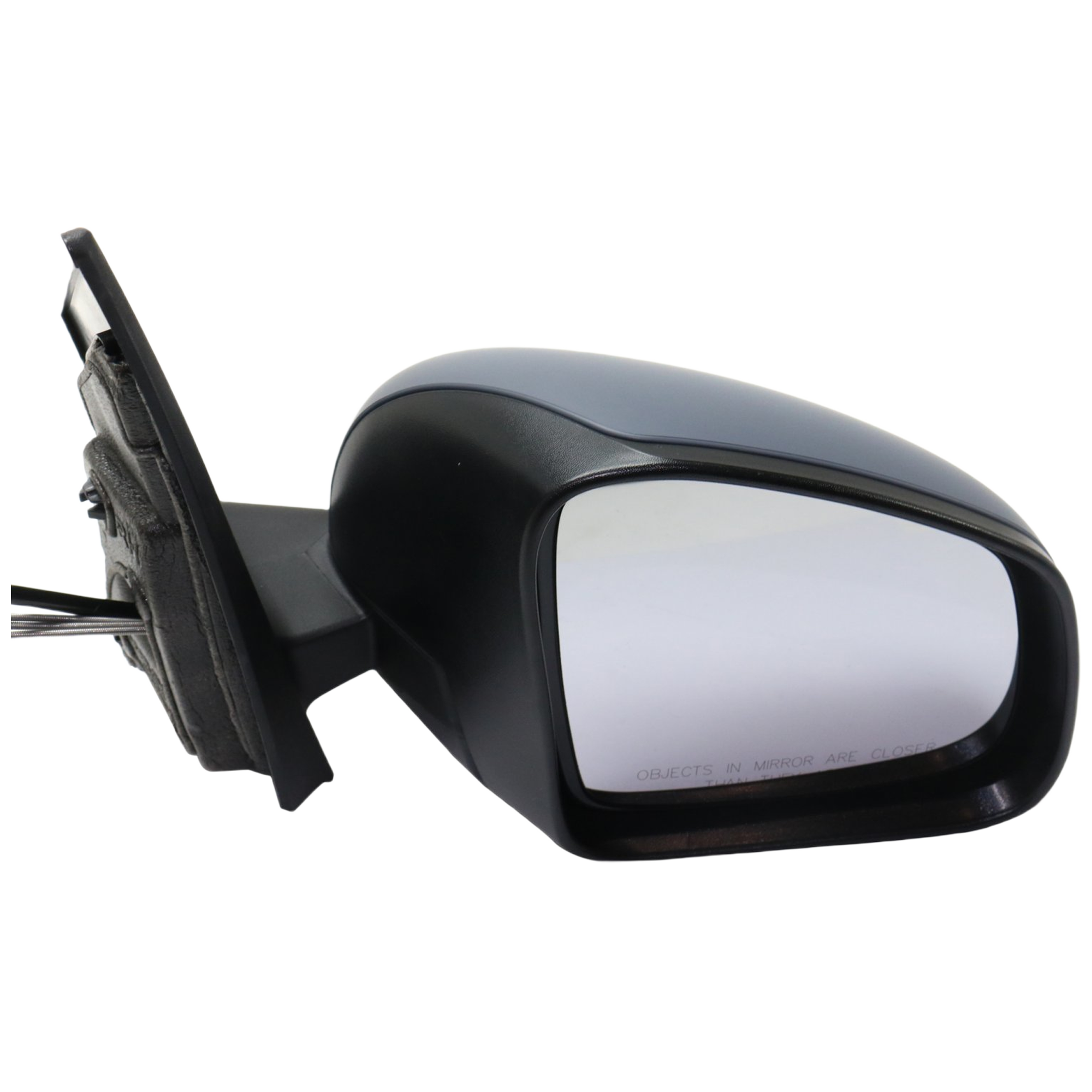 AM FORTWO 16-18 MIRROR RH Manual Adjust Manual Folding Non Heated Paintable w Temp Sensor Convertible Coupe SKU JSM03R OEM A4538103000