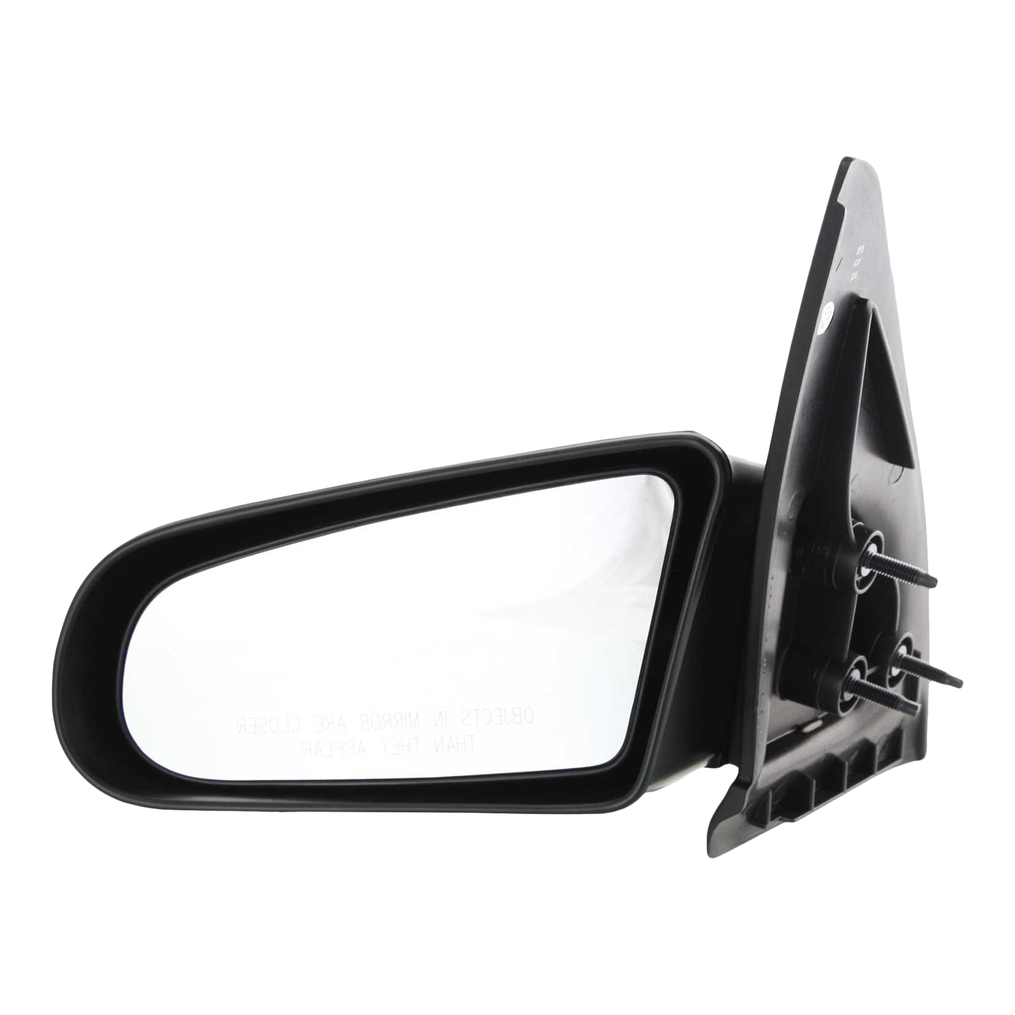 AM SATURN S SERIES 91-95 MIRROR LH Manual Adjust Non Folding Non Heated Paintable Sedan Wagon SKU JST10L Partslink GM1320142 OEM 21096099