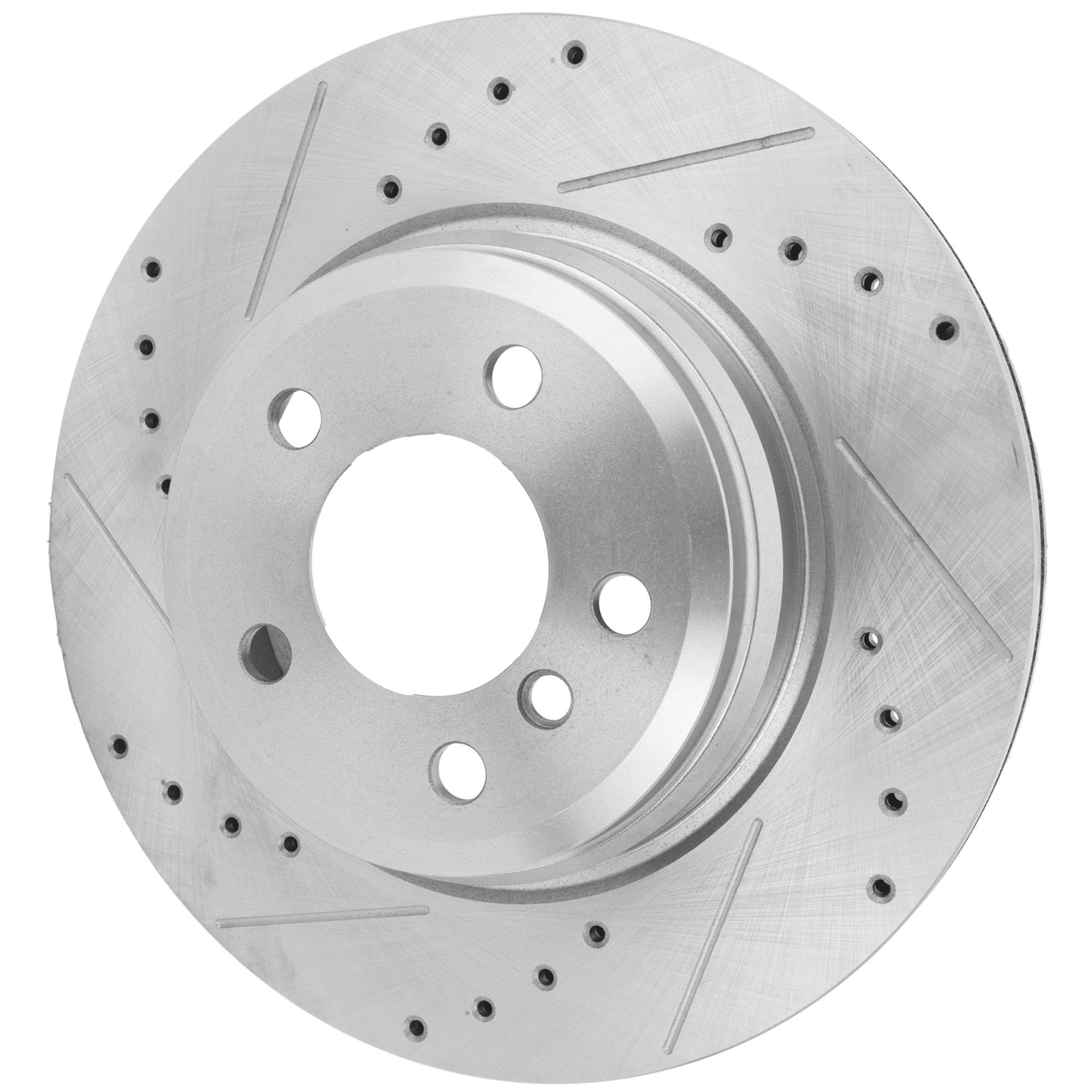 AM 3 SERIES 12-19-4 SERIES 14-20 REAR BRAKE DISC RH=LH Cross drilled and Slotted SKU JSTPB27110011DRS OEM 45618-850448-12134141-60031109