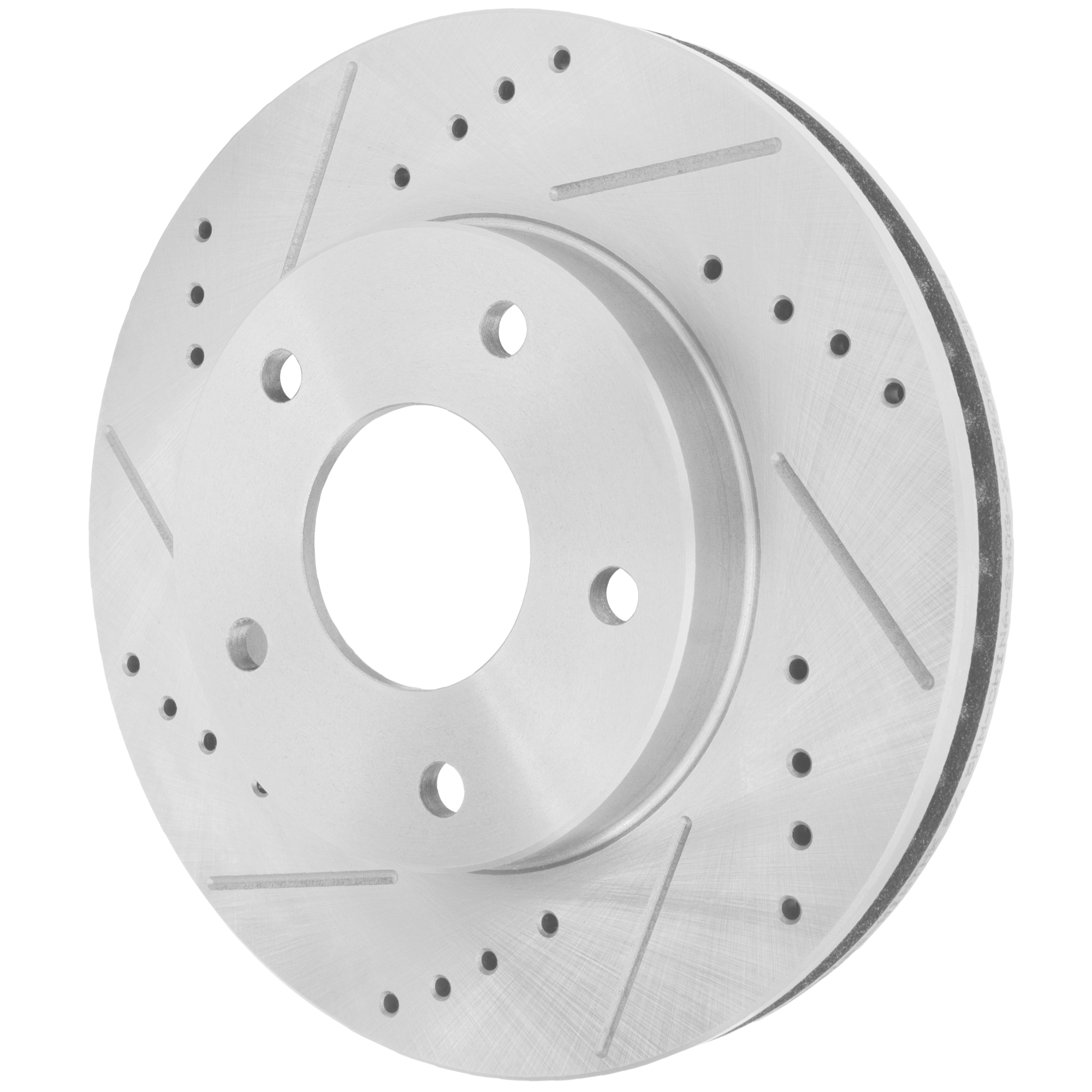 AM BLAZER JIMMY 97-05 S10-98-04 BRAVADA 97-01 HOMBRE 98-00 FRONT BRAKE DISC RH=LH Cross drilled and Slotted SKU JSTPC27110008DRS OEM 19848-55047-56694-65975-101708