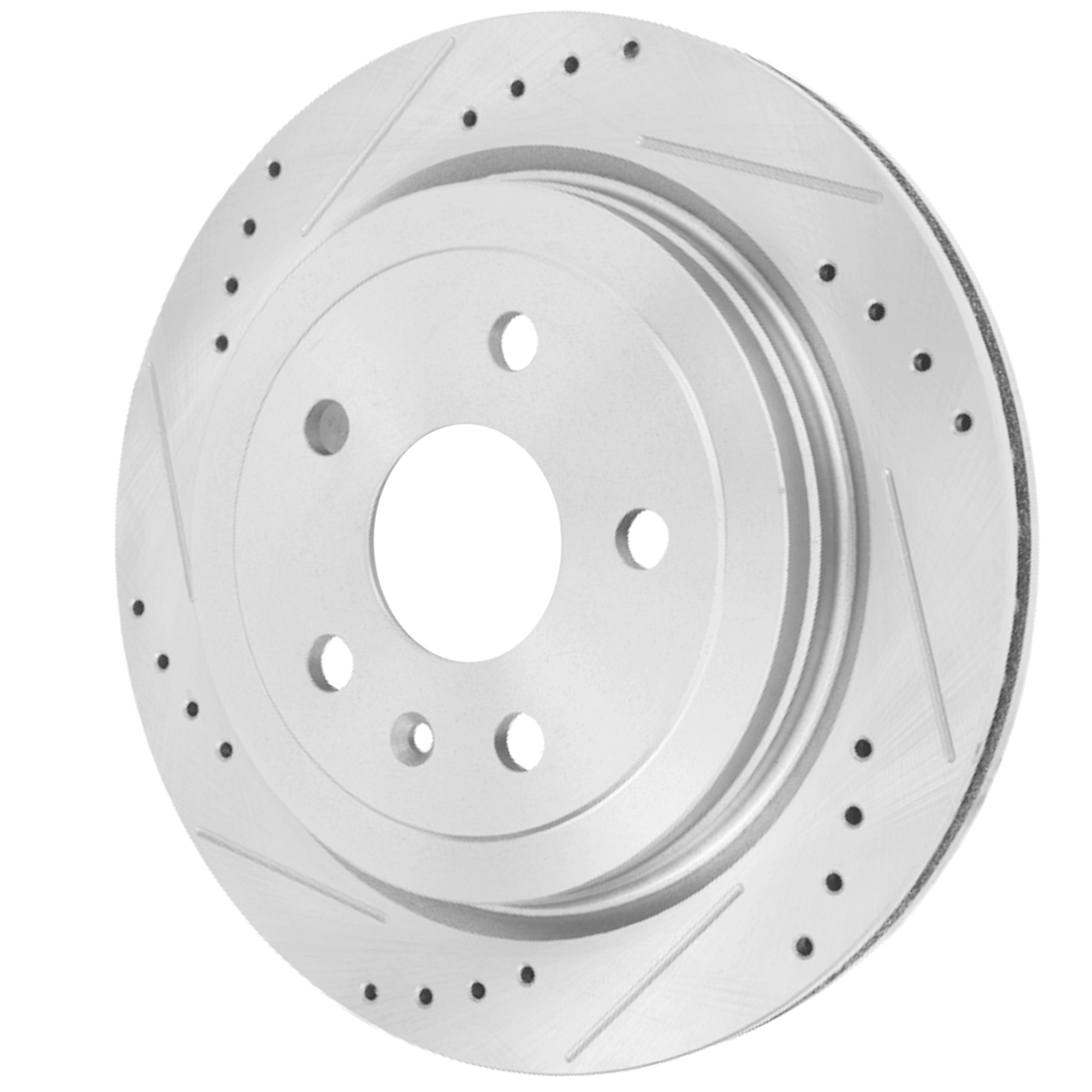 AM CTS 08-19 CAMARO 10-15 REAR BRAKE DISC RH=LH Cross drilled and Slotted SKU JSTPC27110057DRS OEM 41237-55171-72038-493955-85013