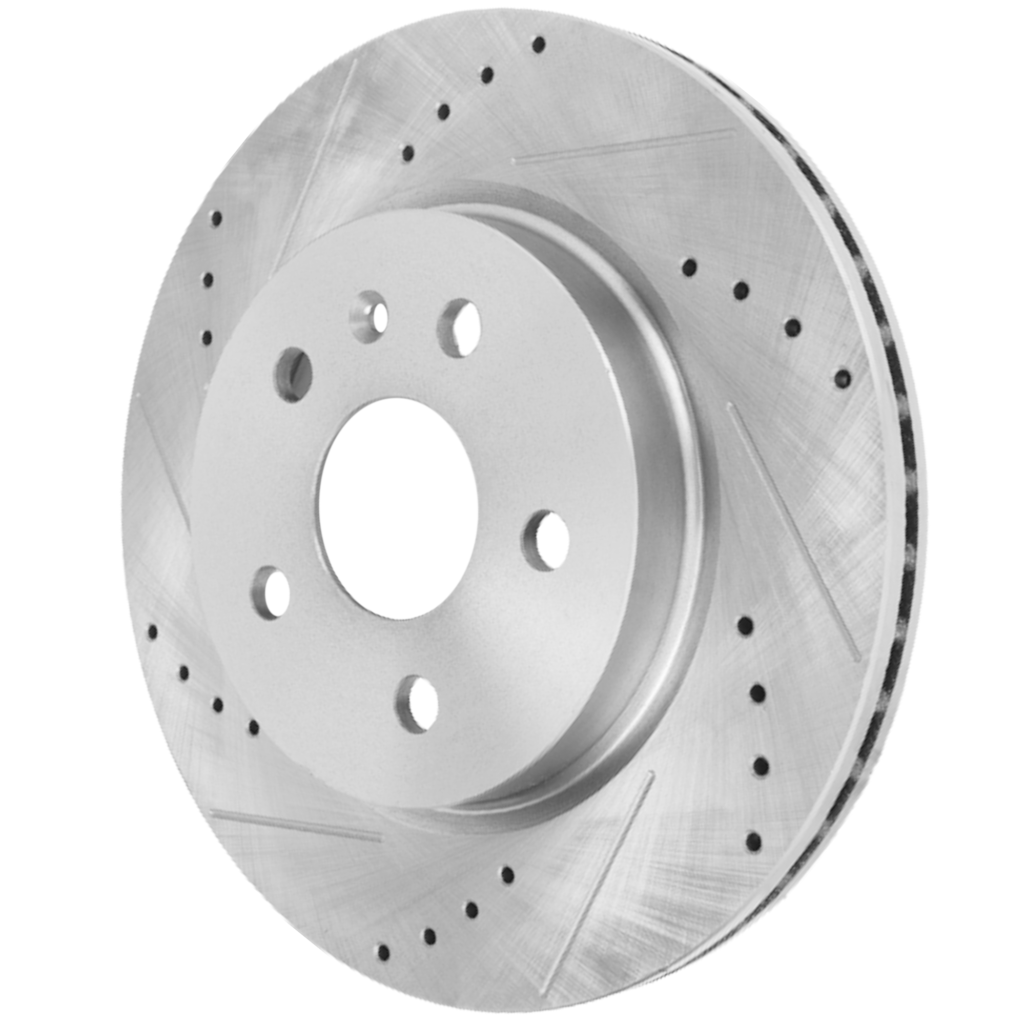 AM LACROSSE 10-16 CAMARO 16-20 REAR BRAKE DISC RH=LH Cross drilled and Slotted SKU JSTPC27110076DRS OEM 41267-55179-850179-886206-9009