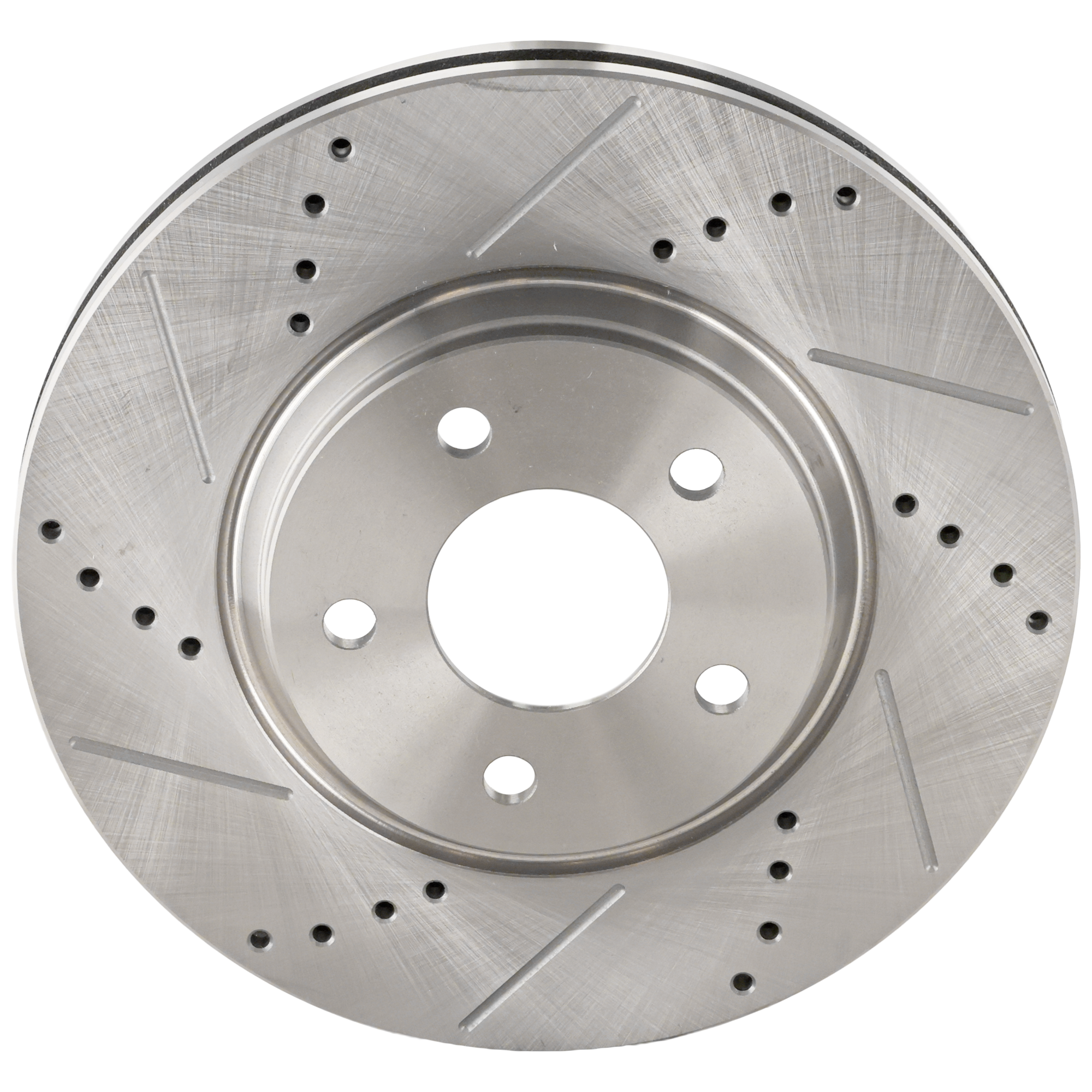 AM COBALT 05-08 MALIBU 04-12 FRONT BRAKE DISC RH=LH Cross drilled and Slotted SKU JSTPC27110079DRS OEM 55093-60366-145528-493455-5801