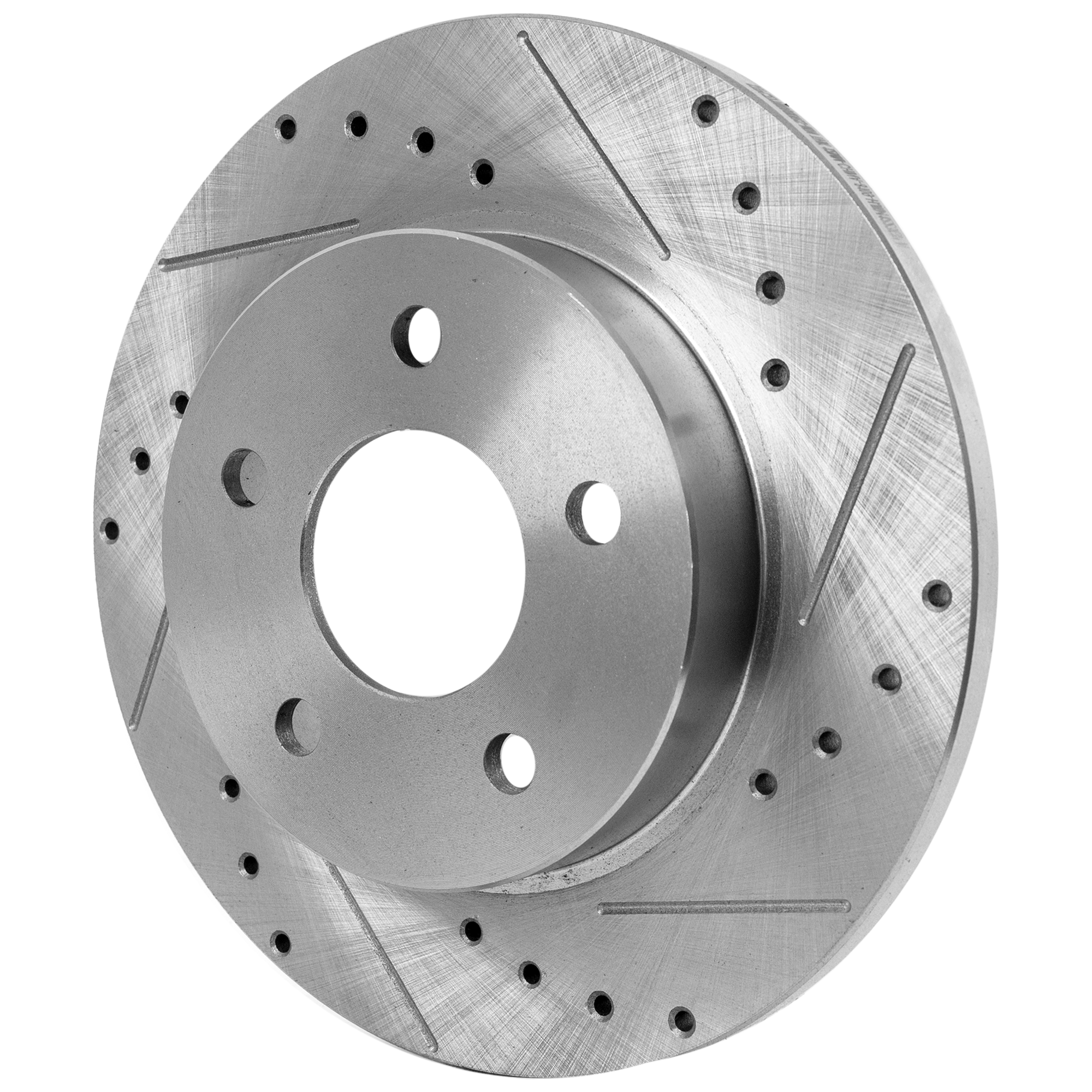 AM COBALT 05-08 MALIBU 04-12 REAR BRAKE DISC RH=LH Cross drilled and Slotted SKU JSTPC27110080DRS OEM 19352-55094-145563-493465-4888