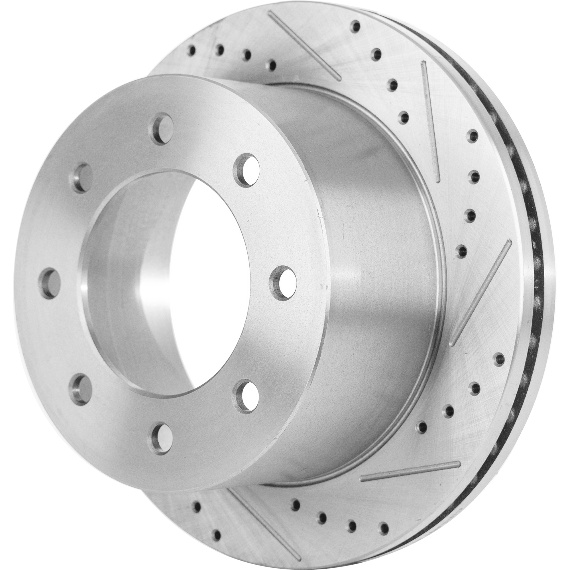 AM SILVERADO 3500 HD SIERRA 3500 HD 11-19 REAR BRAKE DISC RH=LH DRW Cross drilled and Slotted SKU JSTPC27110094DRS OEM 41270-55194-850229-901030-1216