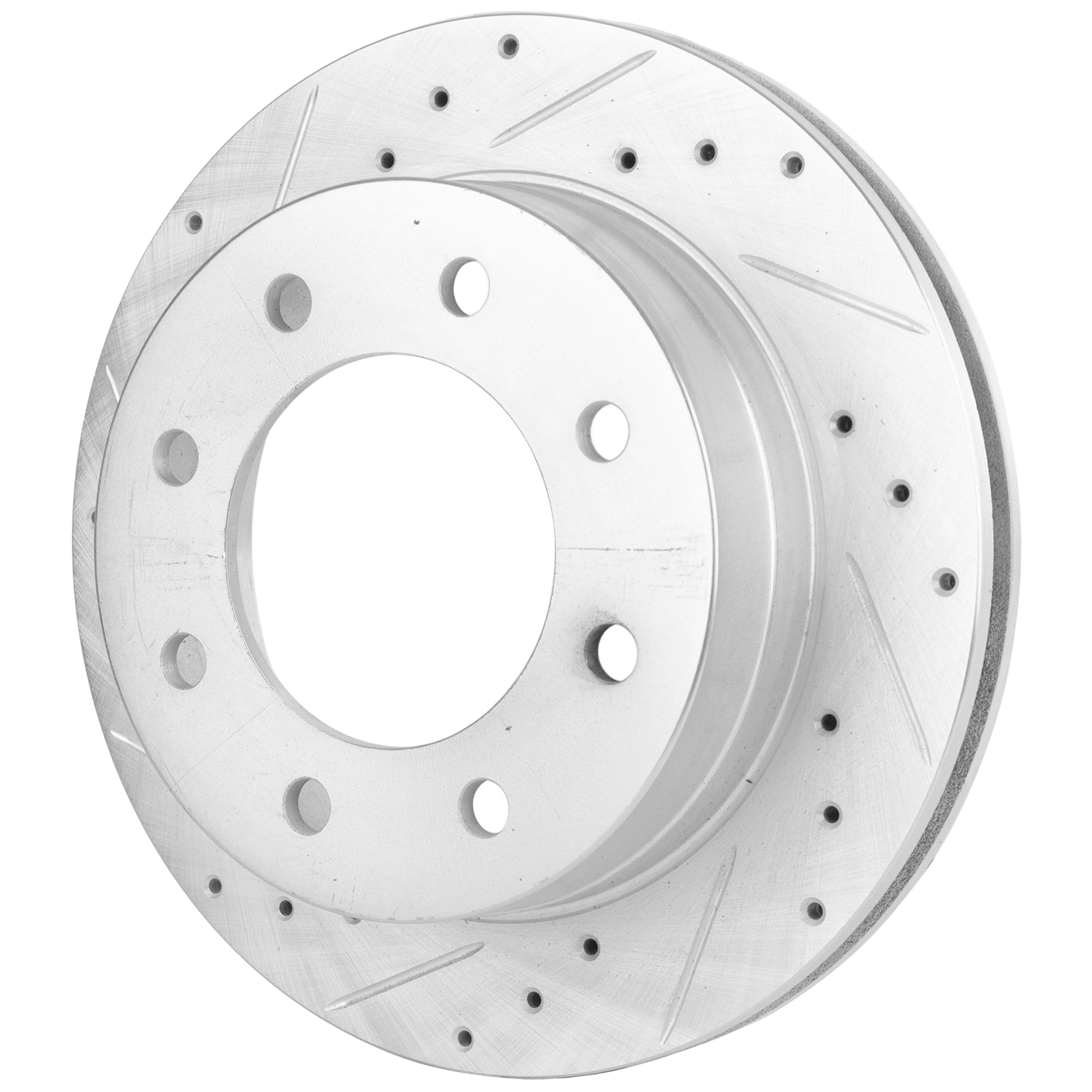 AM SUBURBAN 2500 YUKON XL 2500-03-05 SIERRA 1500 HD 03-03-05-05 REAR BRAKE DISC RH=LH Cross drilled and Slotted Vented 8 Lugs Performance Rotor SKU JSTPC27110146DRS OEM 27374-55086-145466-580173-8801