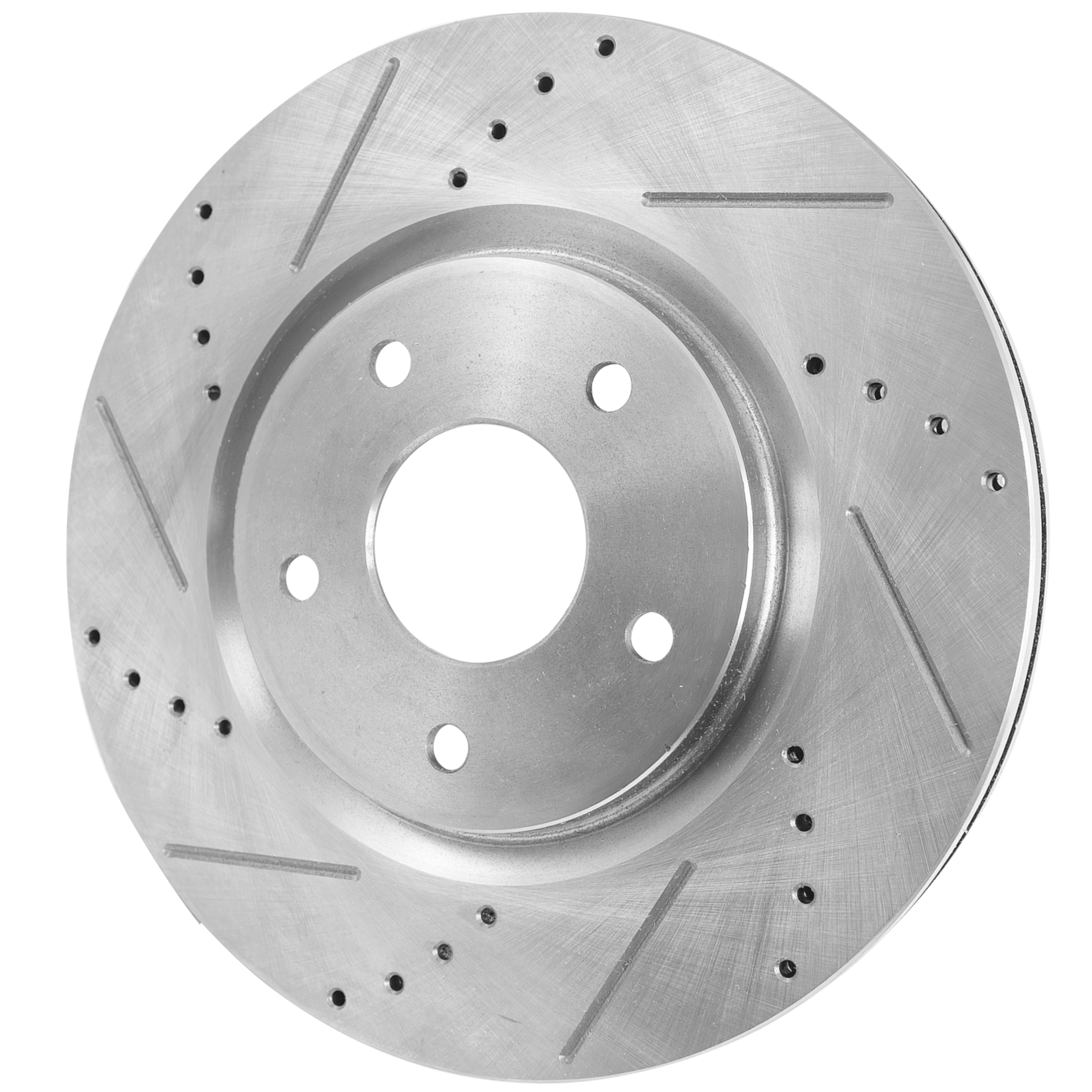 AM PACIFICA 17-22 TOWN COUNTRY 12-16 FRONT BRAKE DISC RH=LH Cross drilled and Slotted Vented 5 Lugs SKU JSTPD27110021DRS OEM 43179-53068-780964-850313-6004