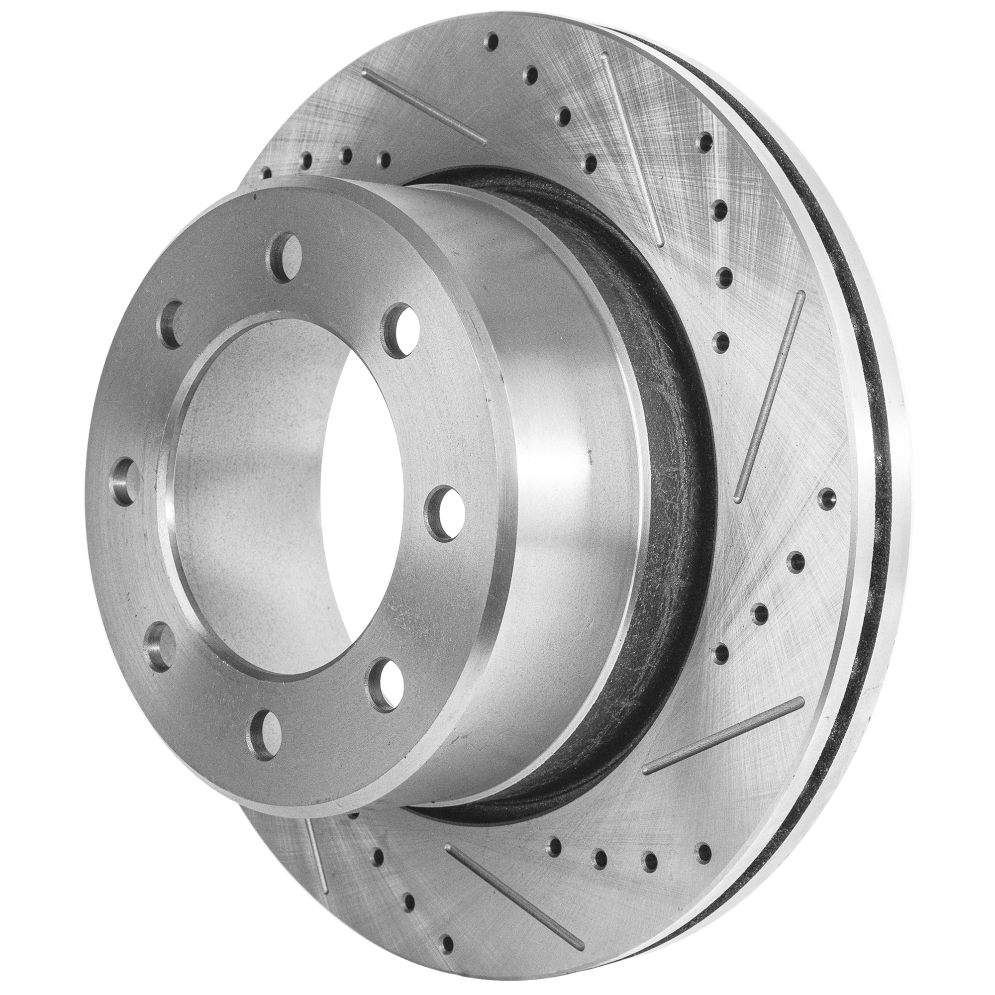 AM RAM 2500 P U 09-22 RAM 3500 P U 09-18 REAR BRAKE DISC RH=LH Cross drilled and Slotted SKU JSTPD27110049DRS