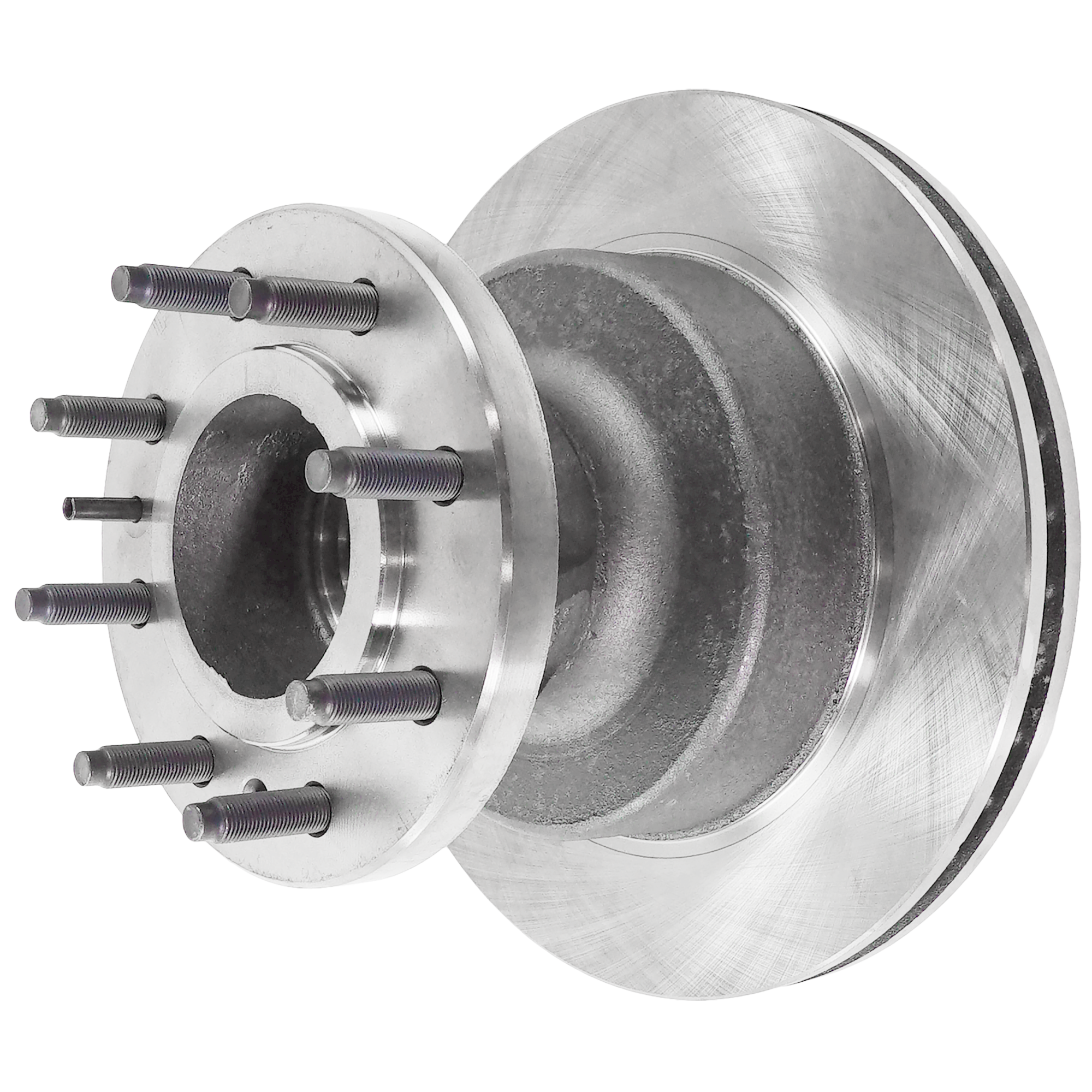 AM E SERIES VAN 95-07 FRONT BRAKE DISC RH=LH Plain Surface Vented 8 Lugs SKU JSTPF27110017 OEM 54033-65880-66529-86529-102578
