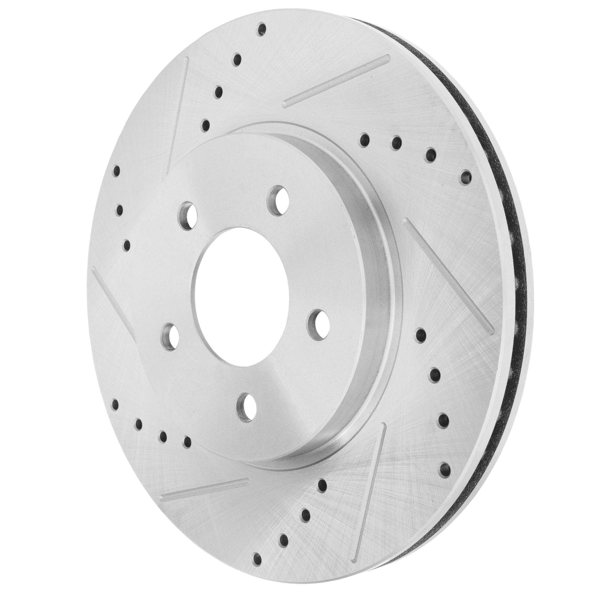 AM ESCAPE 05-12 MARINER 05-11 TRIBUTE 05-06-08-11 FRONT BRAKE DISC RH=LH Cross drilled and Slotted SKU JSTPF27110032DRS OEM 19360-54123-145583-492595-6802