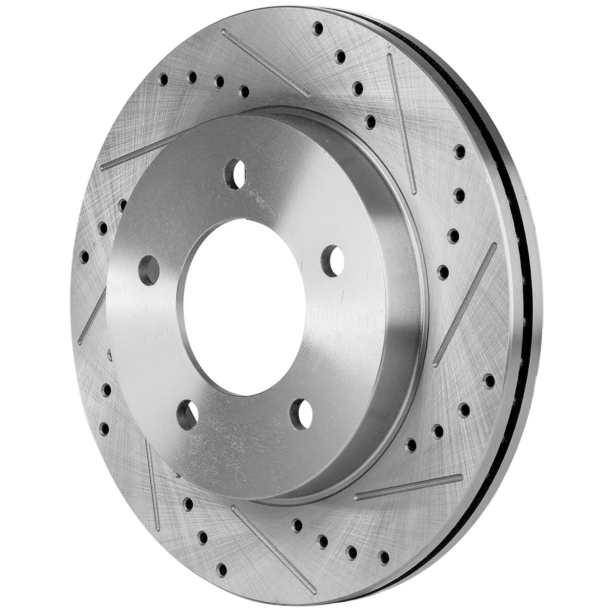 AM F 150-97-03 F 150 HERITAGE 04-04 FRONT BRAKE DISC RH=LH 4WD Cross drilled and Slotted SKU JSTPF27110069DRS OEM 19773-27015-54042-65925-66630