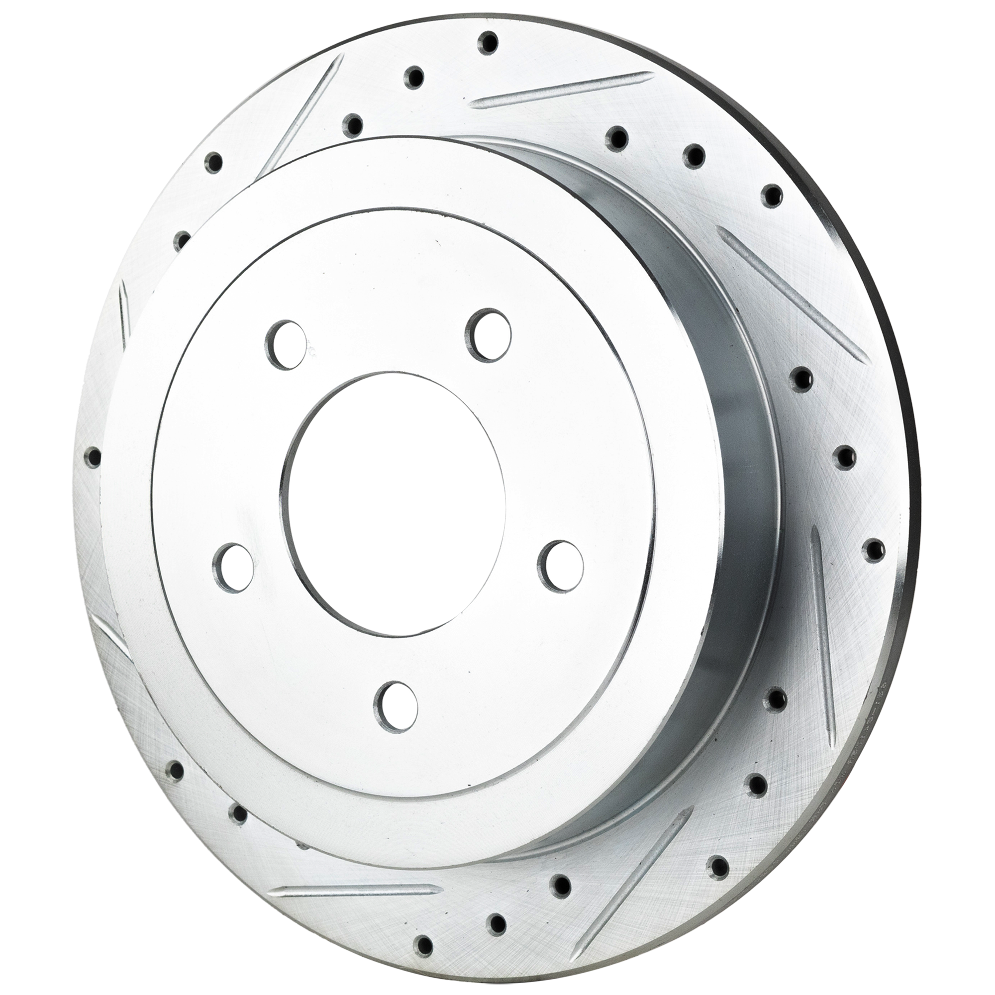 AM F 150-00-03 F 150 HERITAGE 04-04 EXPEDITION 99-02 REAR BRAKE DISC RH=LH Cross drilled and Slotted SKU JSTPF27110072DRS OEM 19910-54090-66947-102631-14529