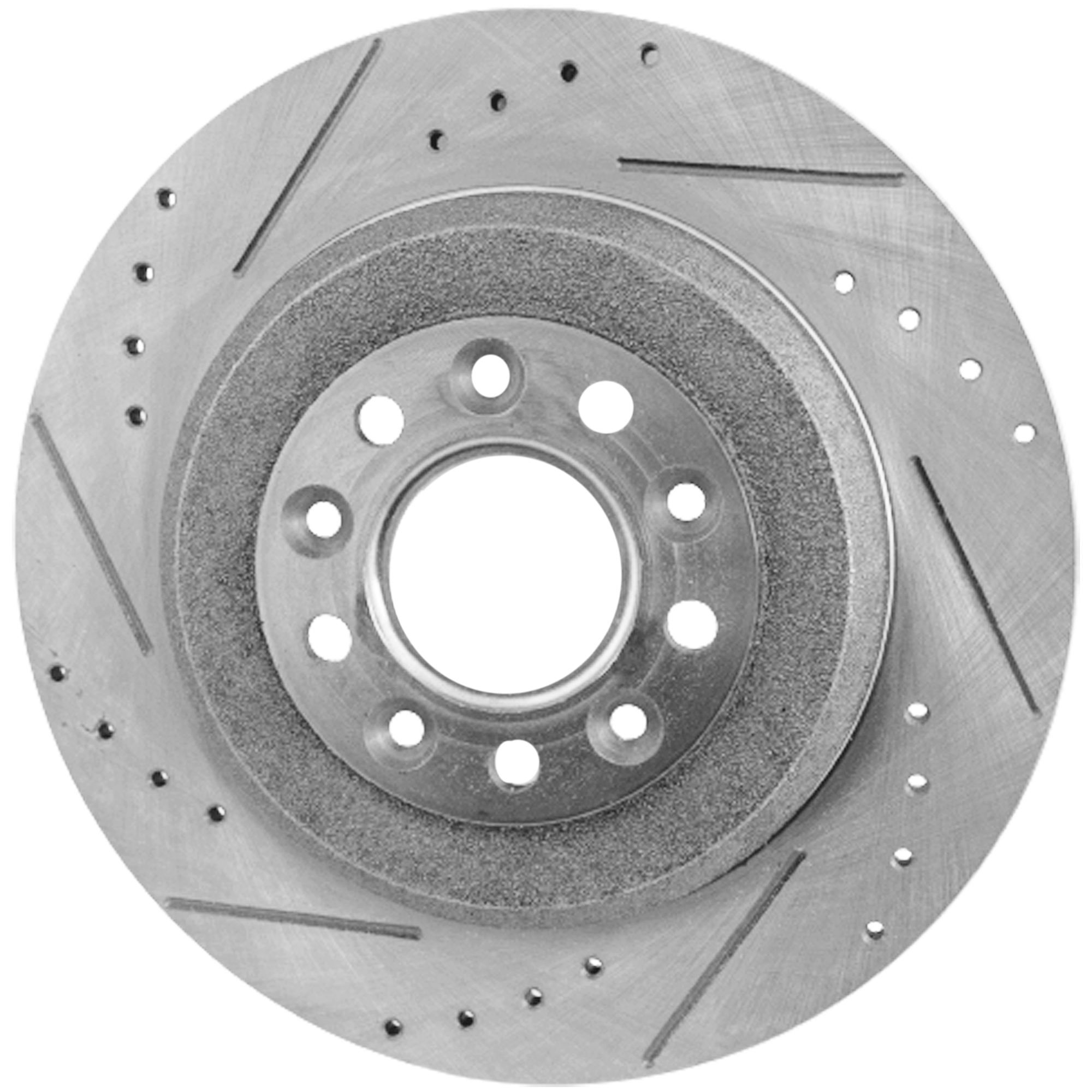 AM FIVE HUNDRED FREESTYLE 05-07 FLEX 09-19 REAR BRAKE DISC RH=LH Cross drilled and Slotted SKU JSTPF27110098DRS OEM 19362-42146-42266-54125-54165