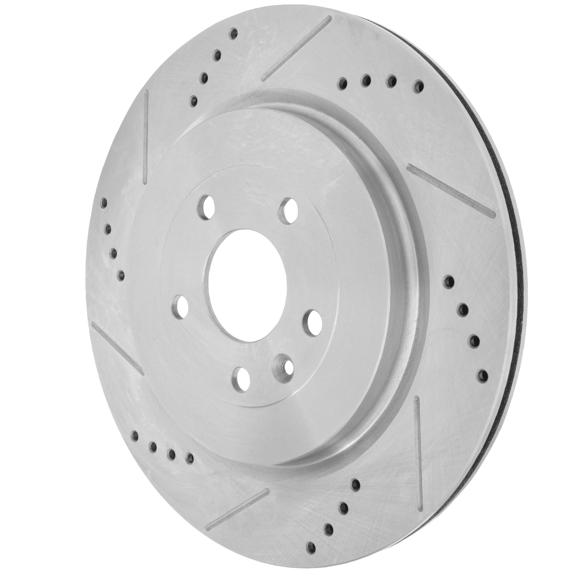 AM FLEX EXPLORER 13-19 REAR BRAKE DISC RH=LH Cross drilled and Slotted SKU JSTPF27110103DRS OEM 42285-54189-54190-680983-85030