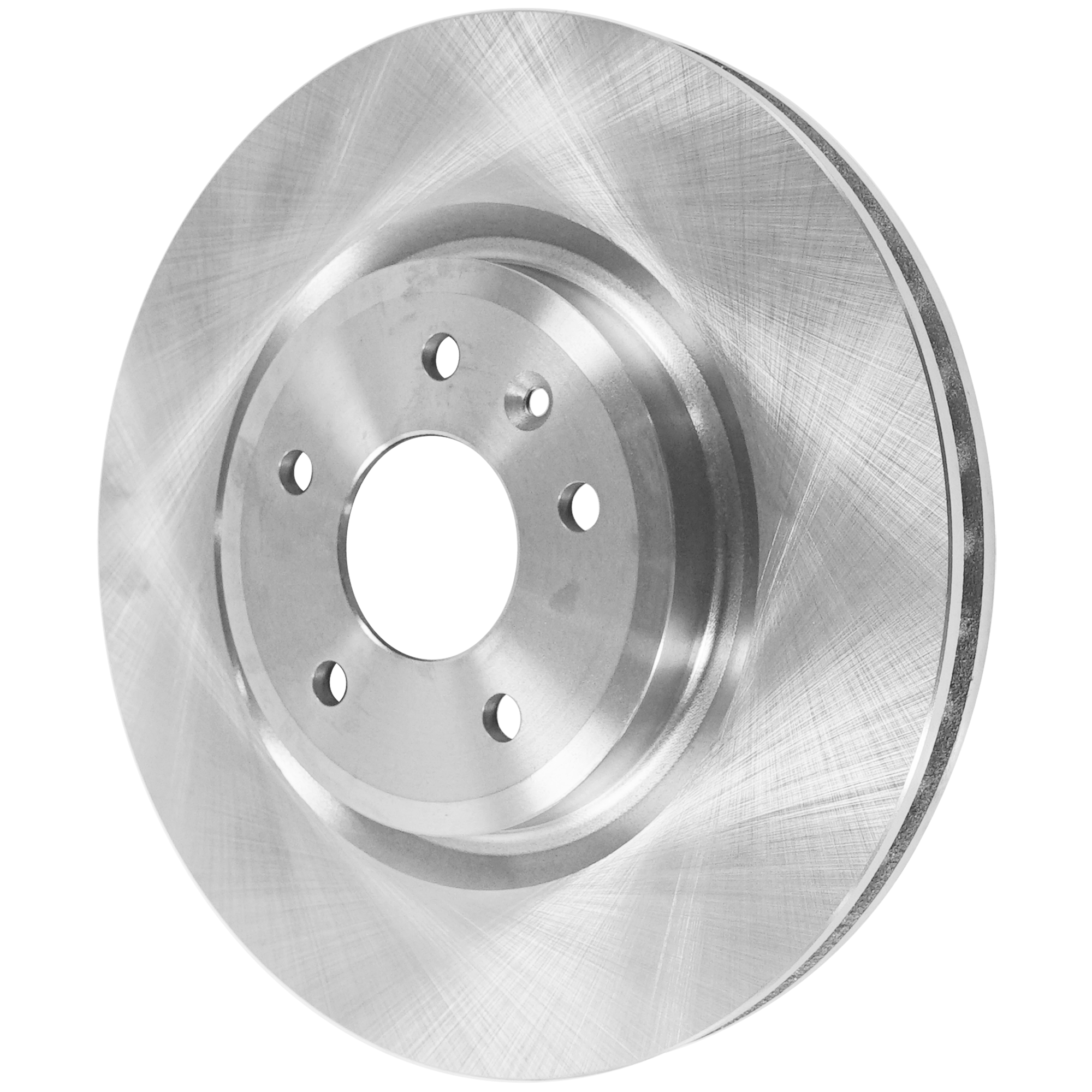AM FLEX MKS 09-10 FRONT BRAKE DISC RH=LH Plain Surface Vented 5 Lugs SKU JSTPF27110104 OEM AG1Z1125A 8A8Z1125A